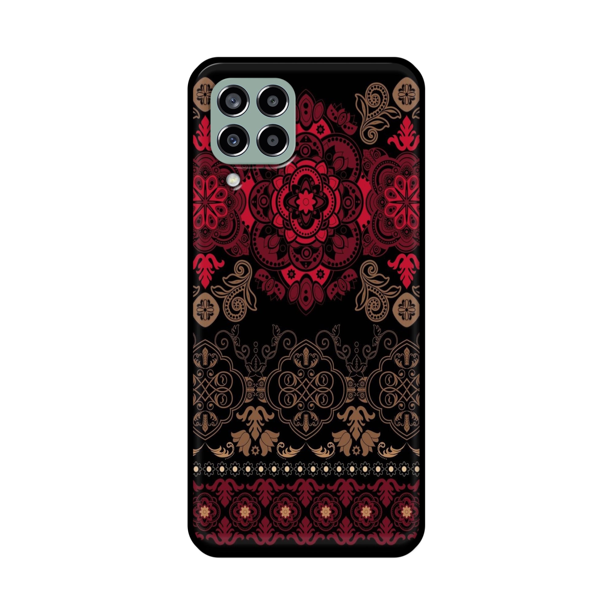 Buy Christian Mandalas Metal-Silicon Back Mobile Phone Case/Cover For Samsung Galaxy M33 5G Online