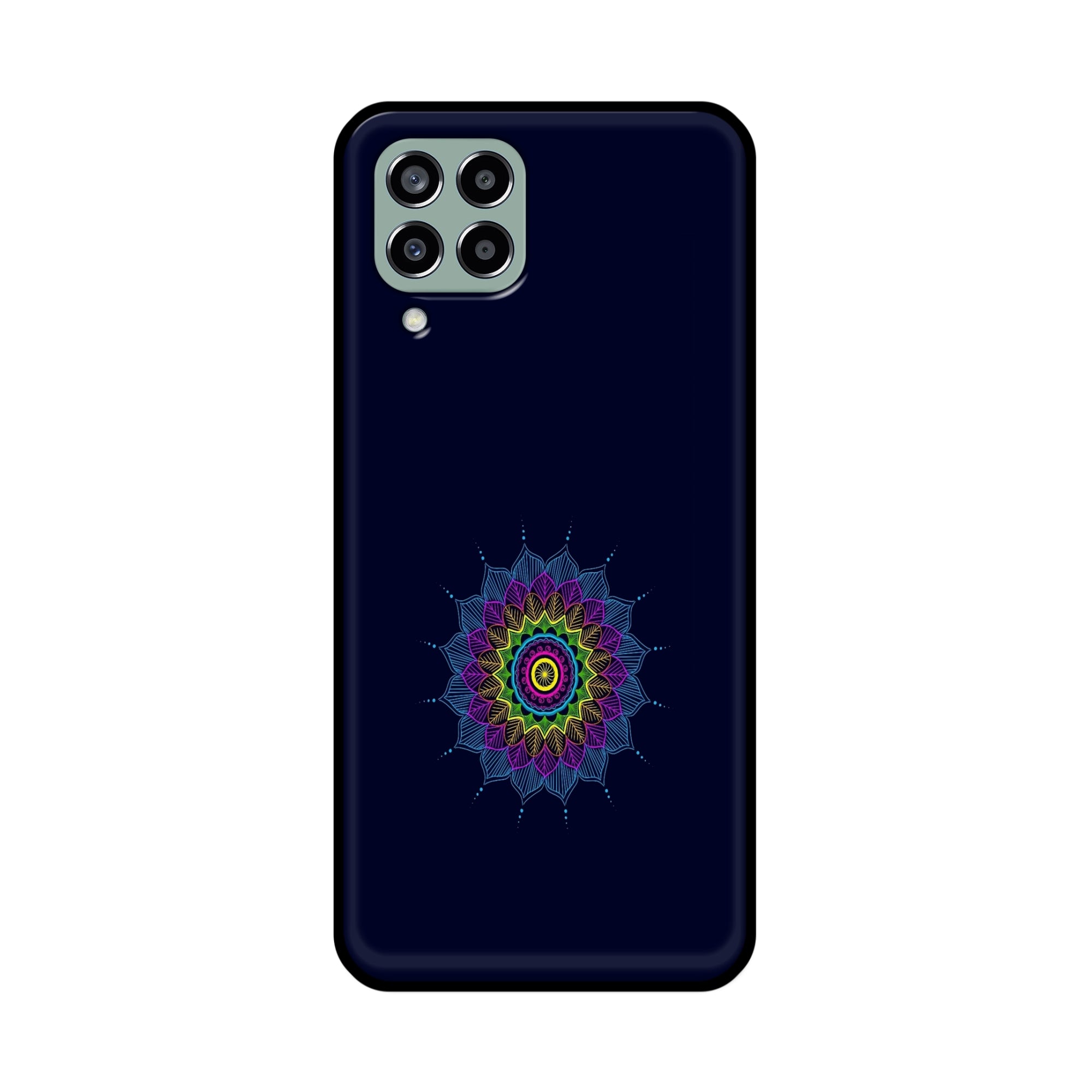 Buy Jung And Mandalas Metal-Silicon Back Mobile Phone Case/Cover For Samsung Galaxy M33 5G Online