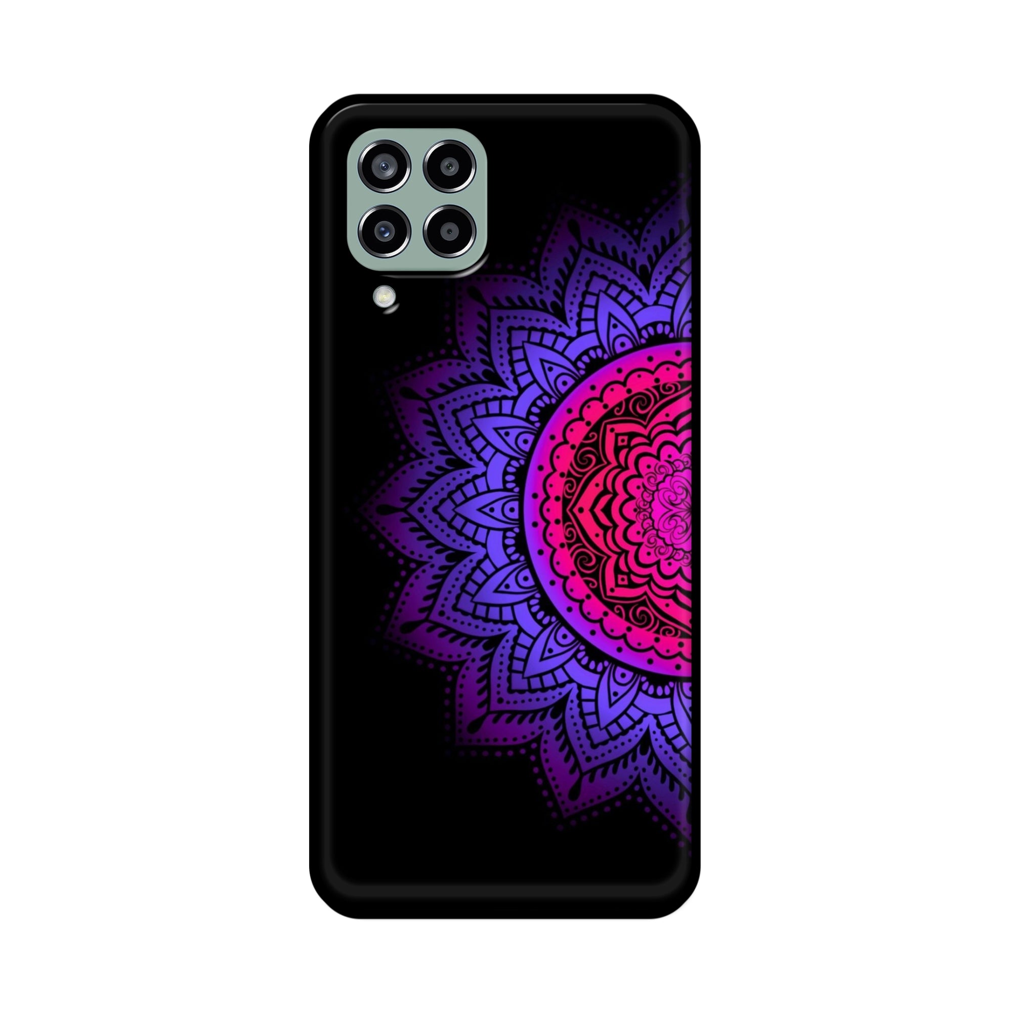 Buy Sun Mandala Metal-Silicon Back Mobile Phone Case/Cover For Samsung Galaxy M33 5G Online