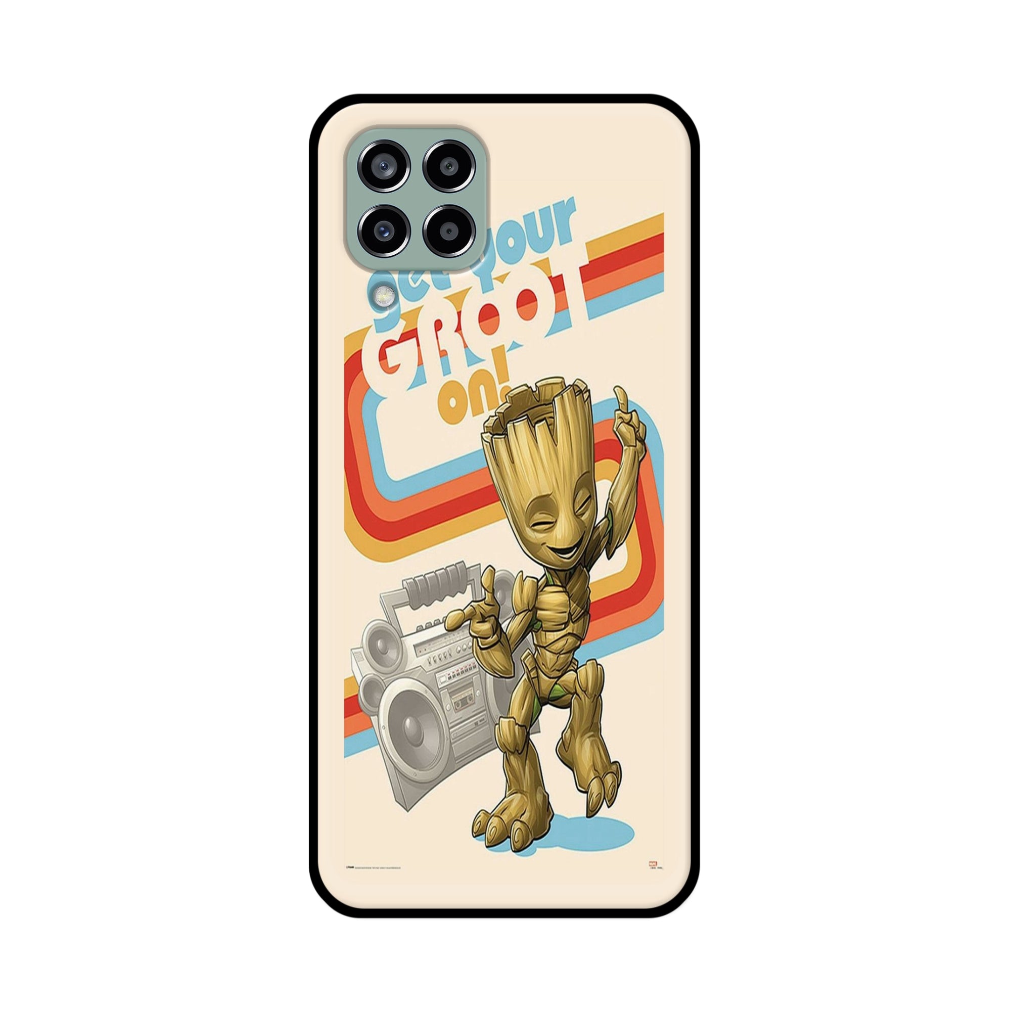 Buy Groot Metal-Silicon Back Mobile Phone Case/Cover For Samsung Galaxy M33 5G Online