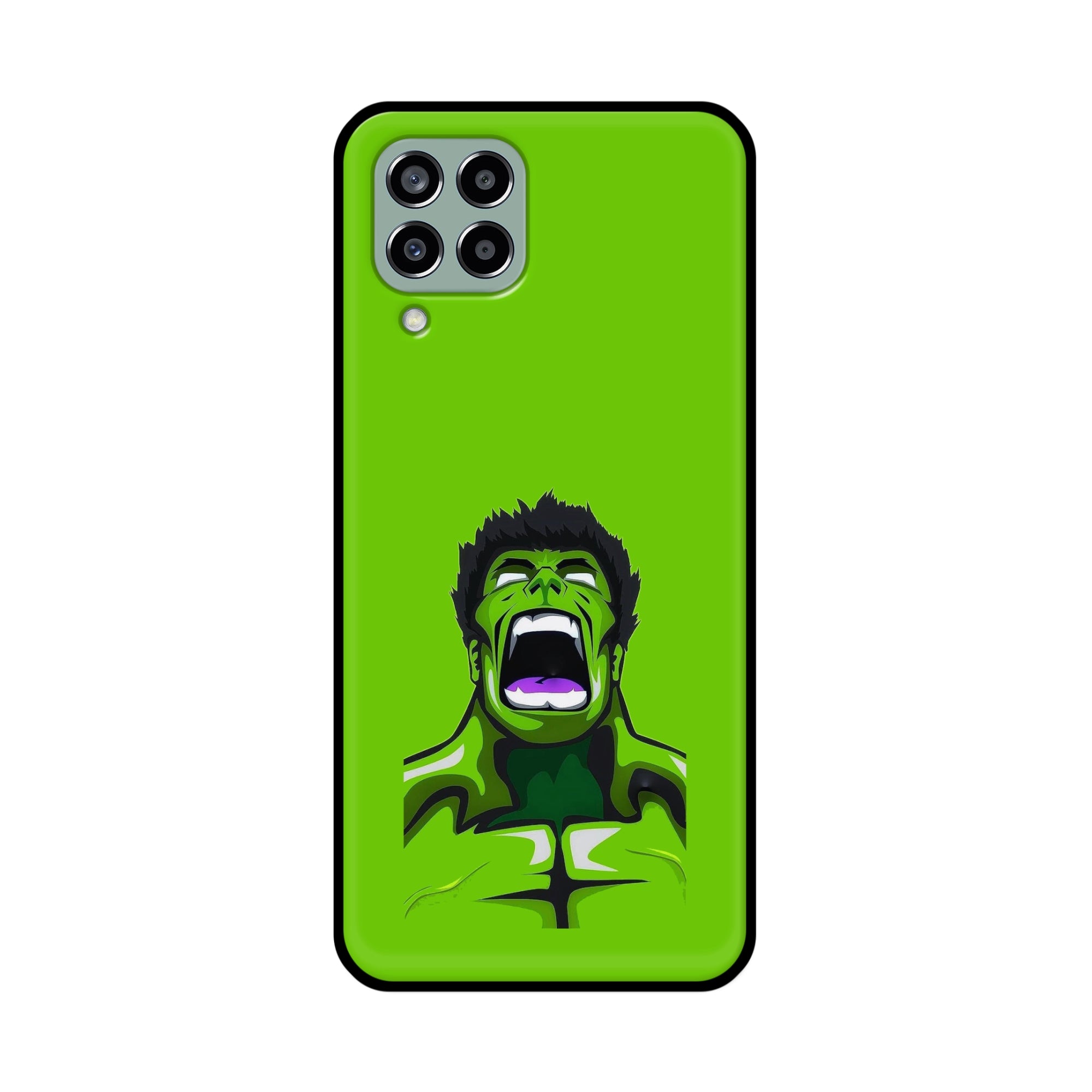 Buy Green Hulk Metal-Silicon Back Mobile Phone Case/Cover For Samsung Galaxy M33 5G Online