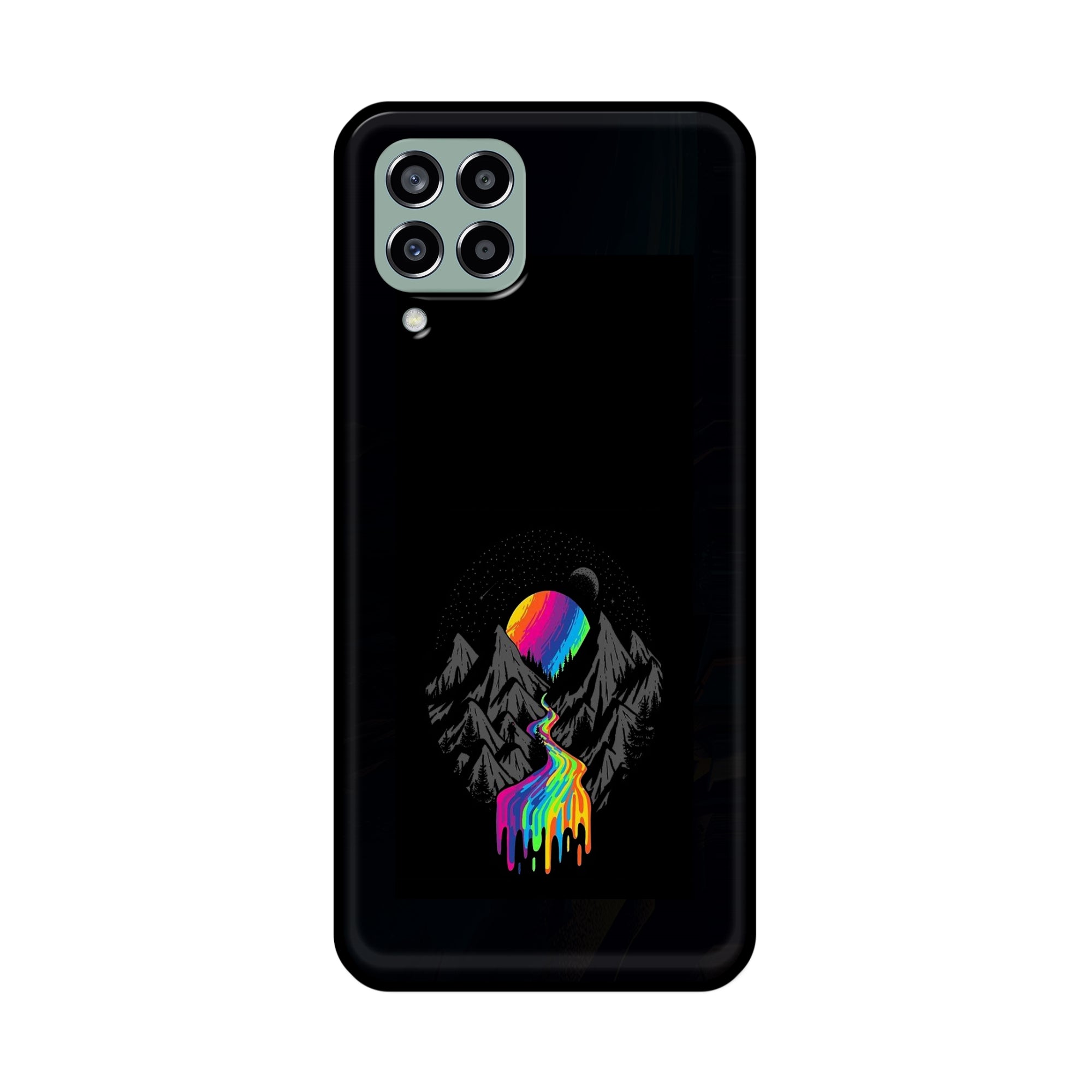 Buy Neon Mount Metal-Silicon Back Mobile Phone Case/Cover For Samsung Galaxy M33 5G Online