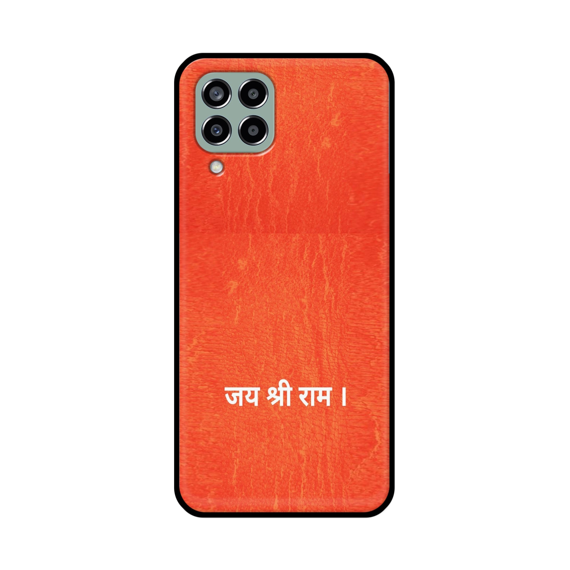 Buy Jai Shree Ram Metal-Silicon Back Mobile Phone Case/Cover For Samsung Galaxy M33 5G Online
