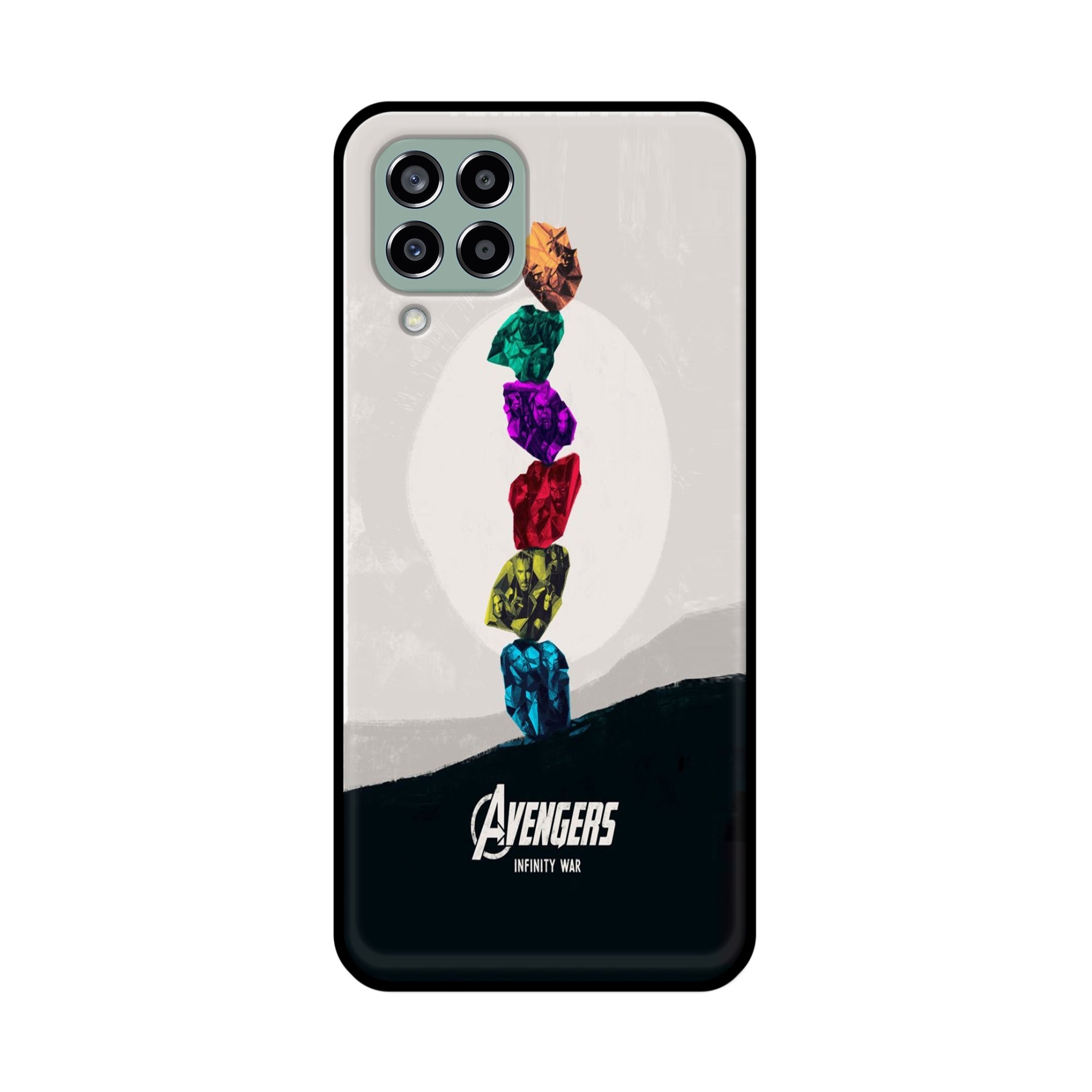 Buy Avengers Stone Metal-Silicon Back Mobile Phone Case/Cover For Samsung Galaxy M33 5G Online