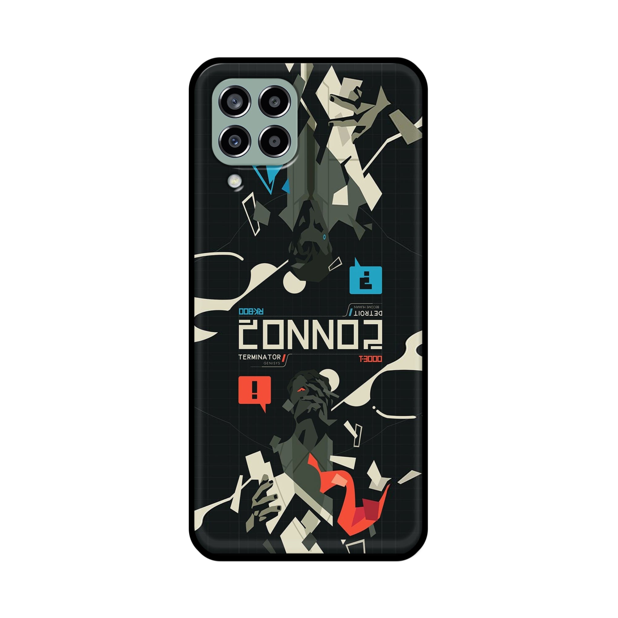Buy Terminator Metal-Silicon Back Mobile Phone Case/Cover For Samsung Galaxy M33 5G Online