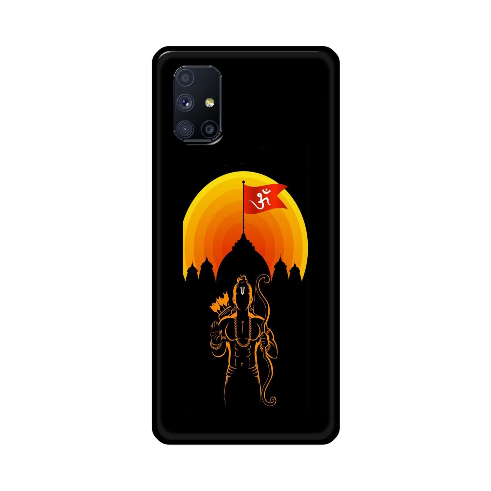 Buy Ram Ji Metal-Silicon Back Mobile Phone Case/Cover For Samsung Galaxy M51 Online
