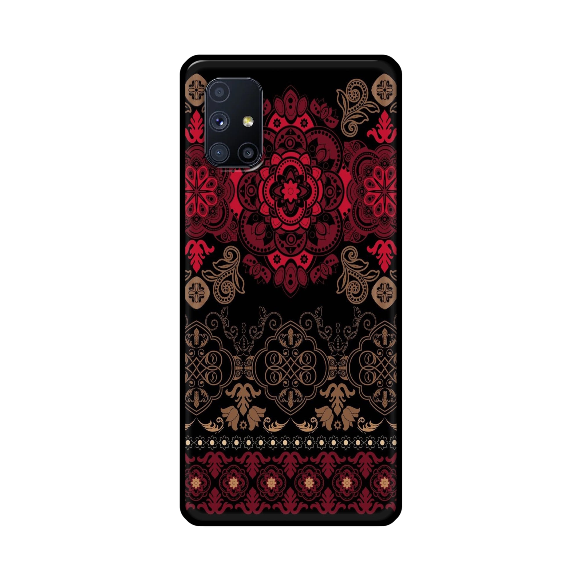 Buy Christian Mandalas Metal-Silicon Back Mobile Phone Case/Cover For Samsung Galaxy M51 Online