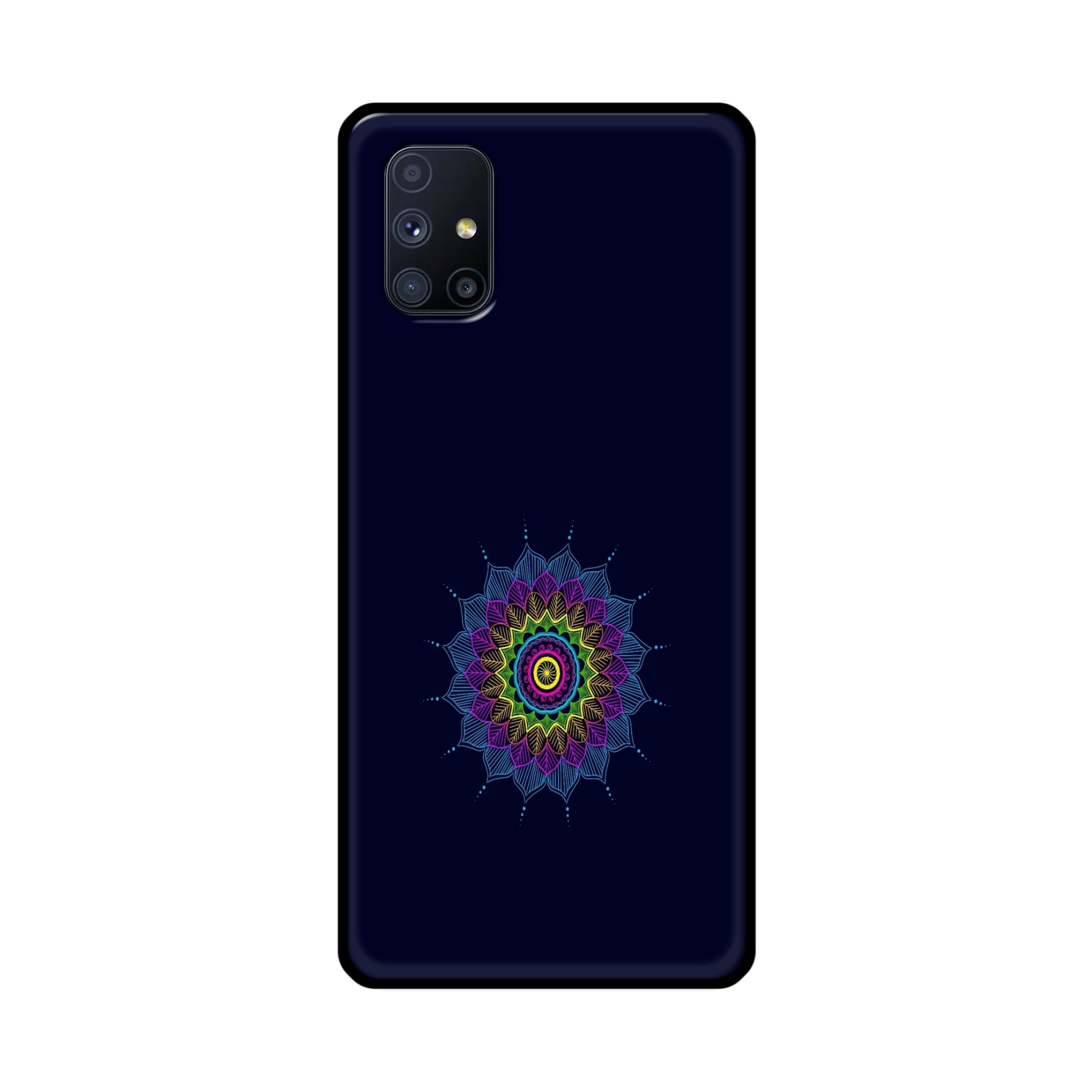 Buy Jung And Mandalas Metal-Silicon Back Mobile Phone Case/Cover For Samsung Galaxy M51 Online