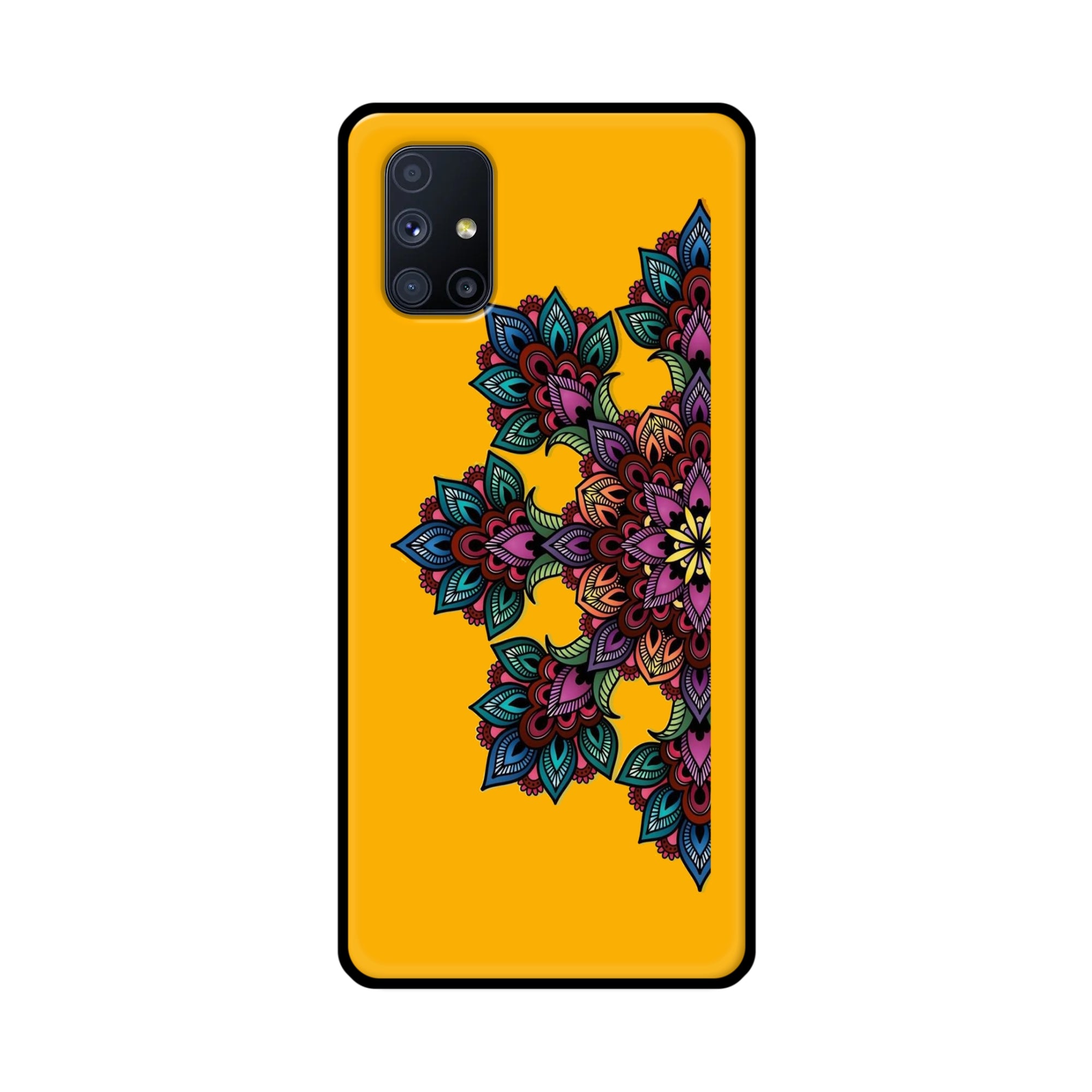 Buy The Celtic Mandala Metal-Silicon Back Mobile Phone Case/Cover For Samsung Galaxy M51 Online