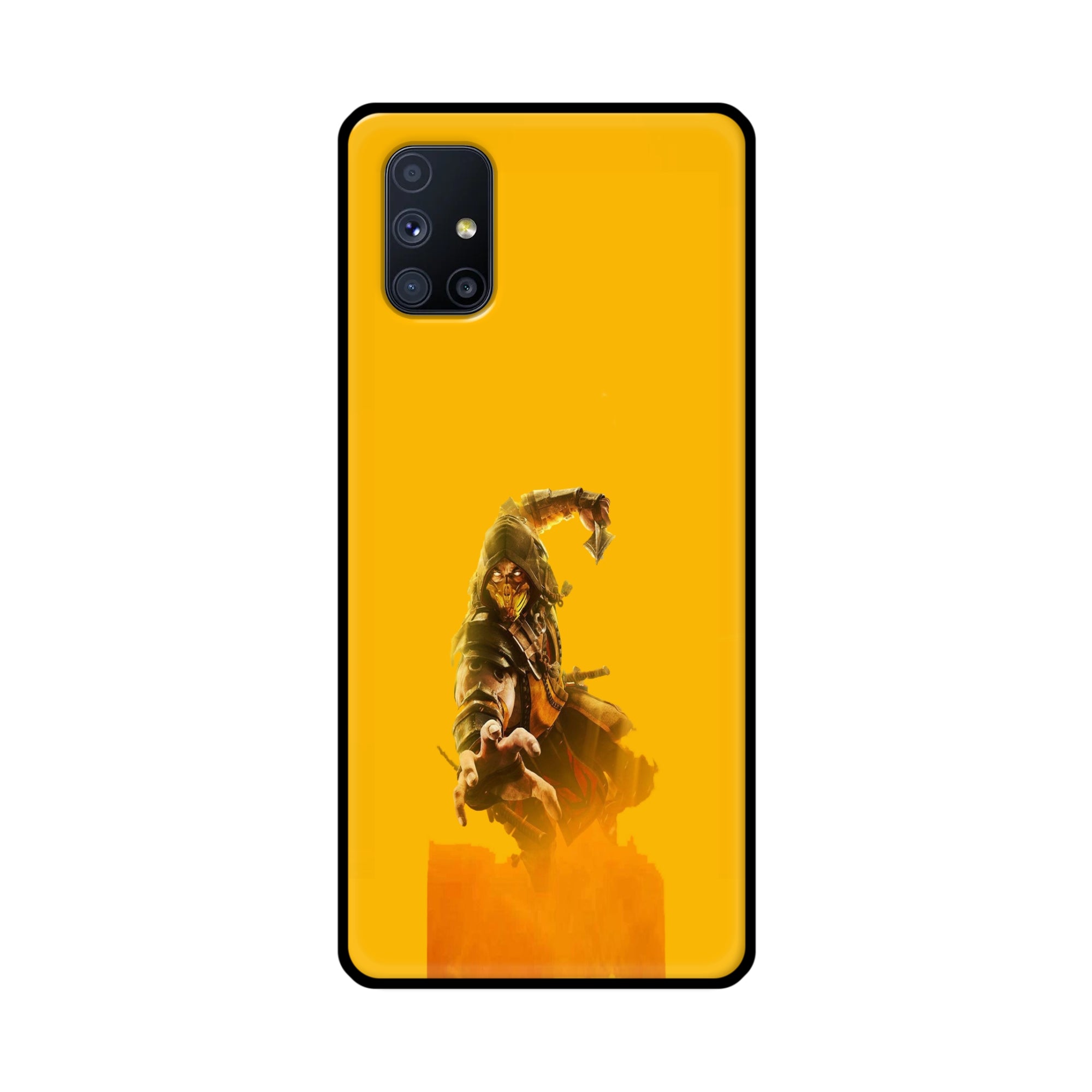 Buy Mortal Kombat Metal-Silicon Back Mobile Phone Case/Cover For Samsung Galaxy M51 Online
