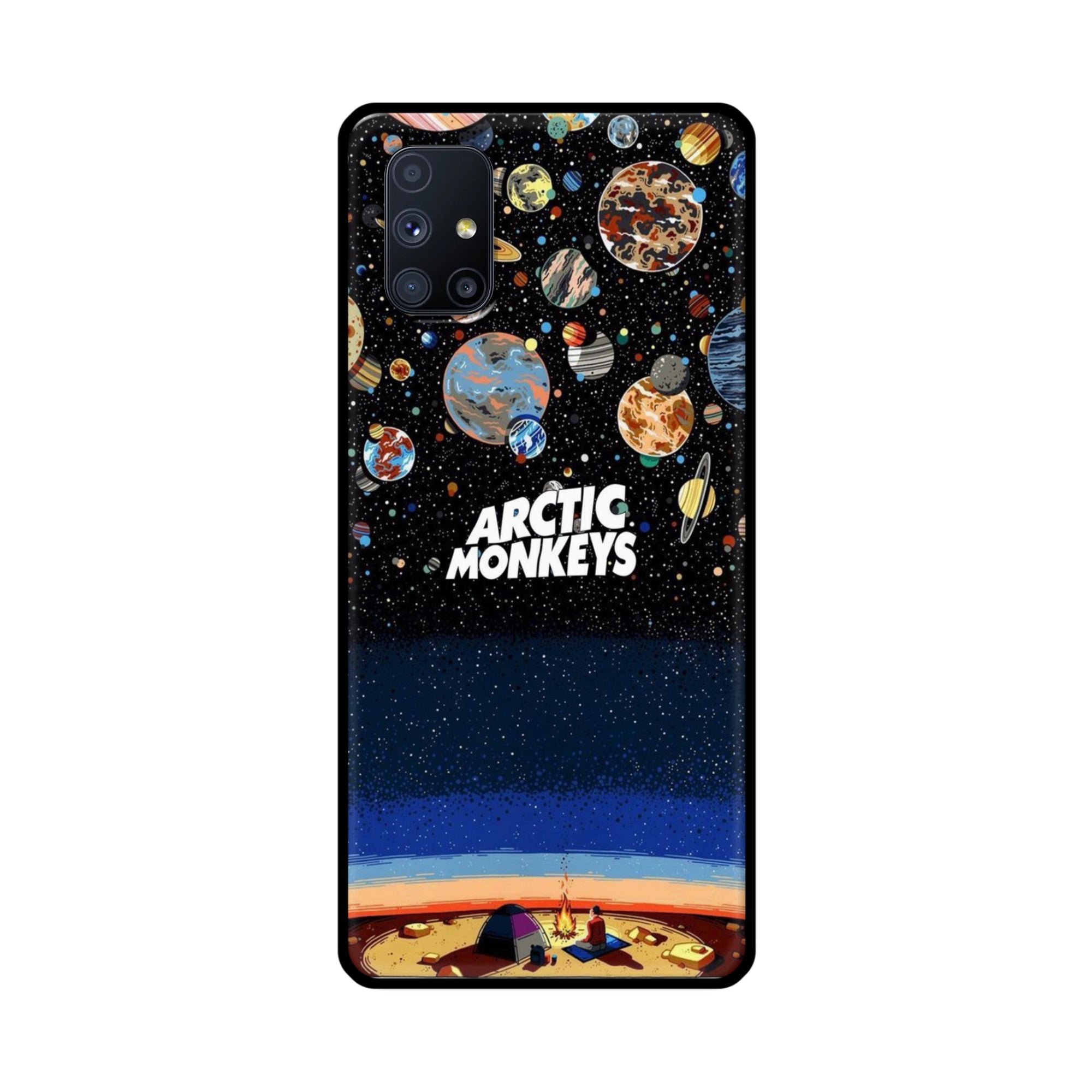 Buy Artic Monkeys Metal-Silicon Back Mobile Phone Case/Cover For Samsung Galaxy M51 Online