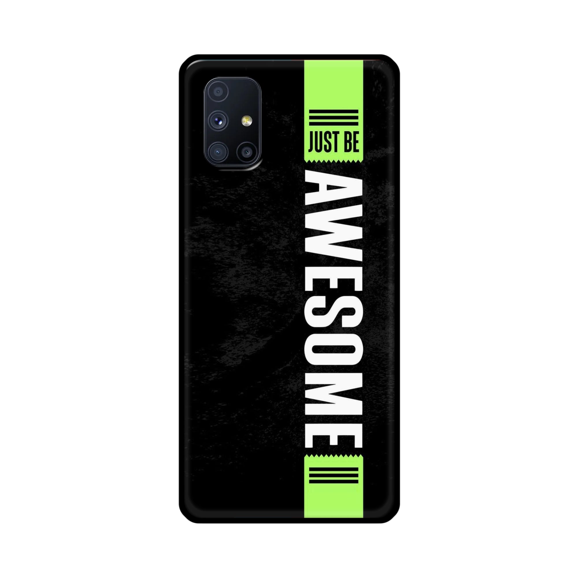Buy Awesome Street Metal-Silicon Back Mobile Phone Case/Cover For Samsung Galaxy M51 Online