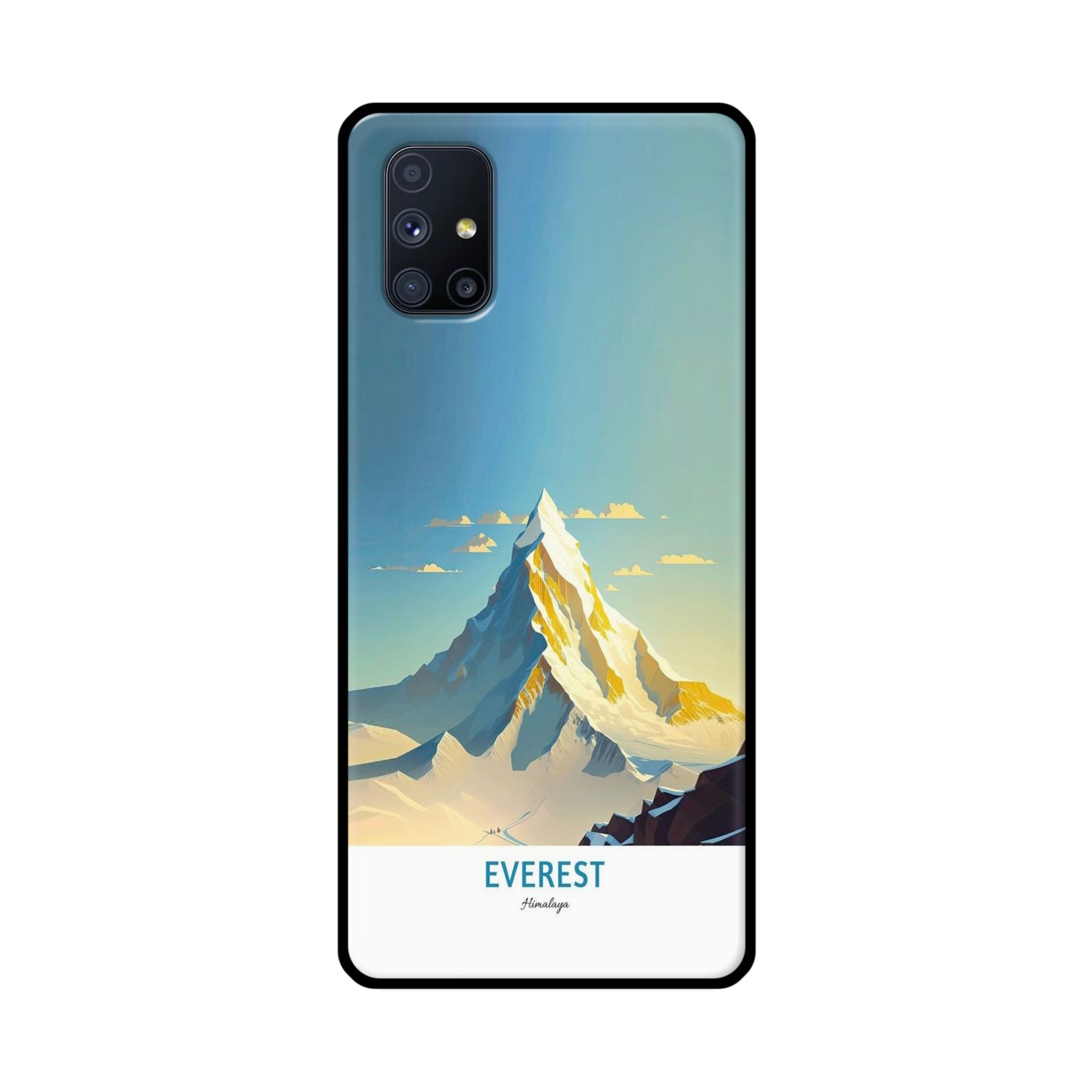 Buy Everest Metal-Silicon Back Mobile Phone Case/Cover For Samsung Galaxy M51 Online