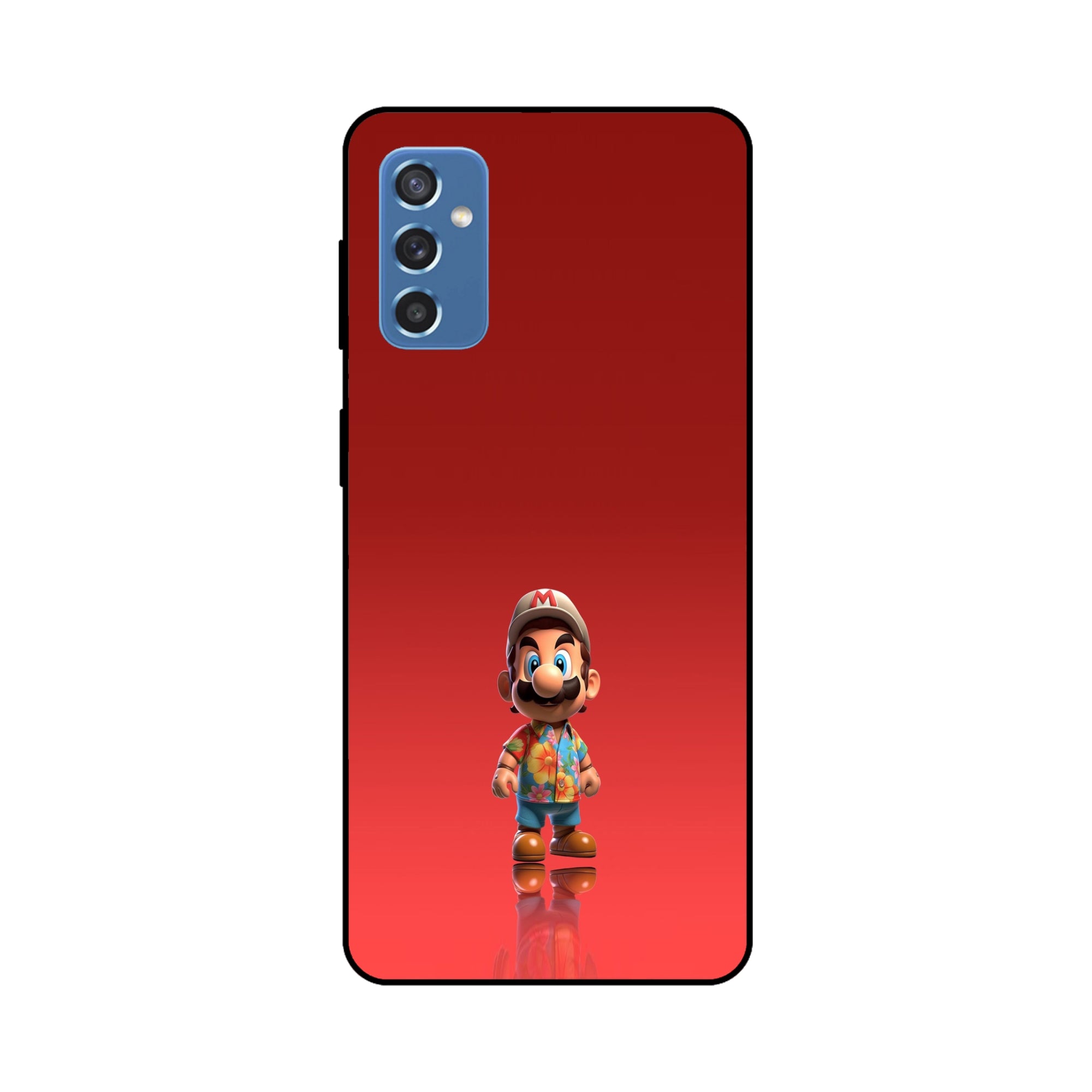 Buy Mario Metal-Silicon Back Mobile Phone Case/Cover For Samsung Galaxy M52 Online