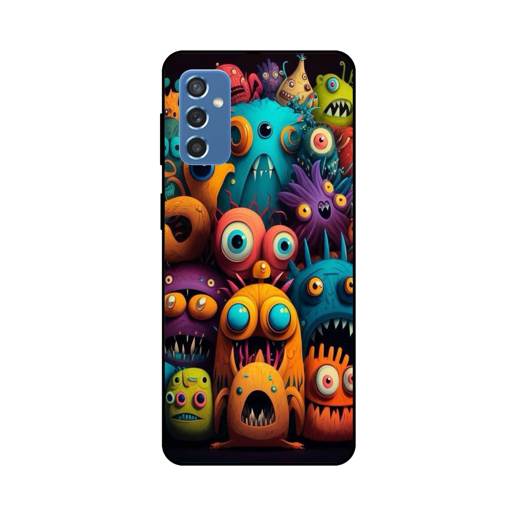 Buy Zombie Metal-Silicon Back Mobile Phone Case/Cover For Samsung Galaxy M52 Online