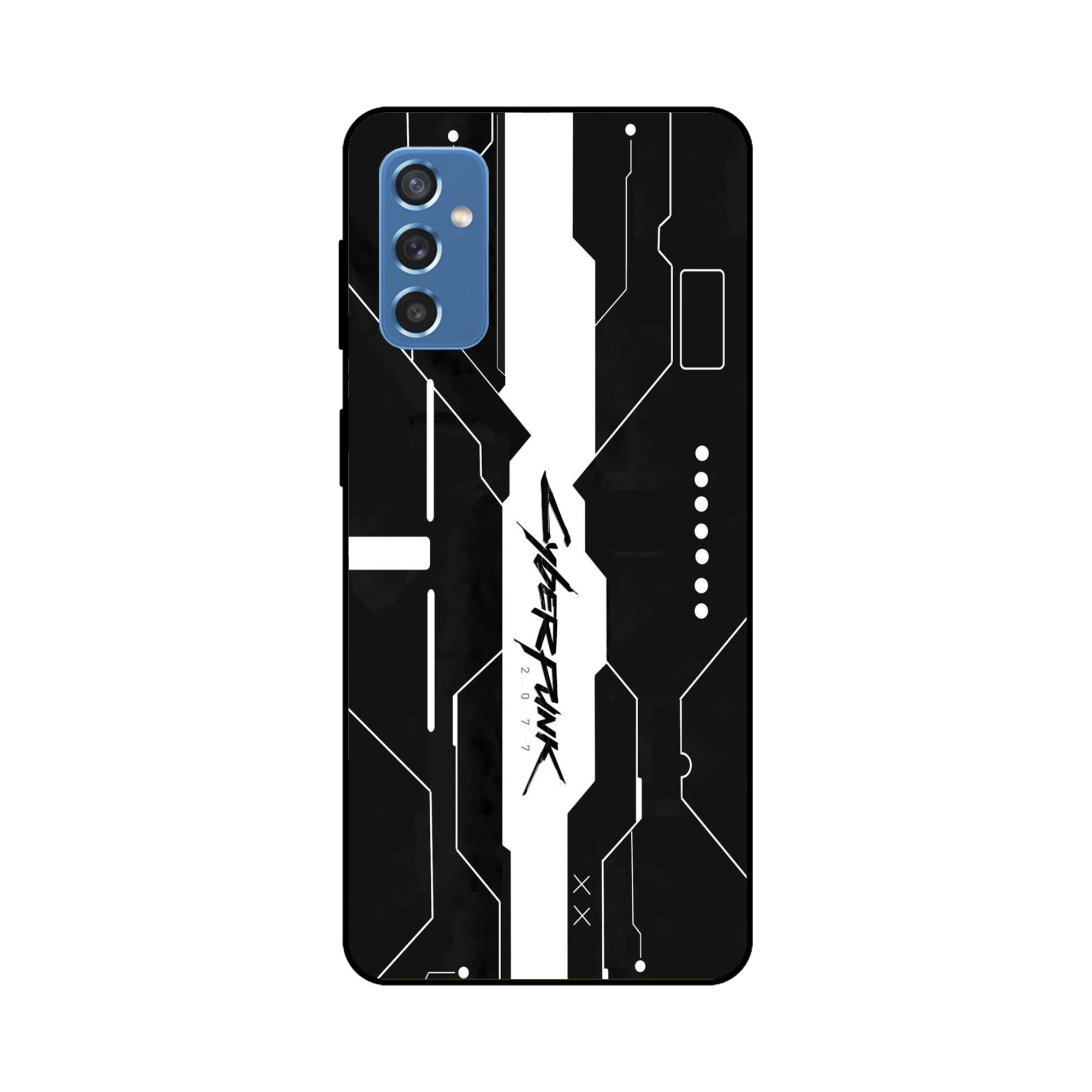 Buy Cyberpunk 2077 Art Metal-Silicon Back Mobile Phone Case/Cover For Samsung Galaxy M52 Online