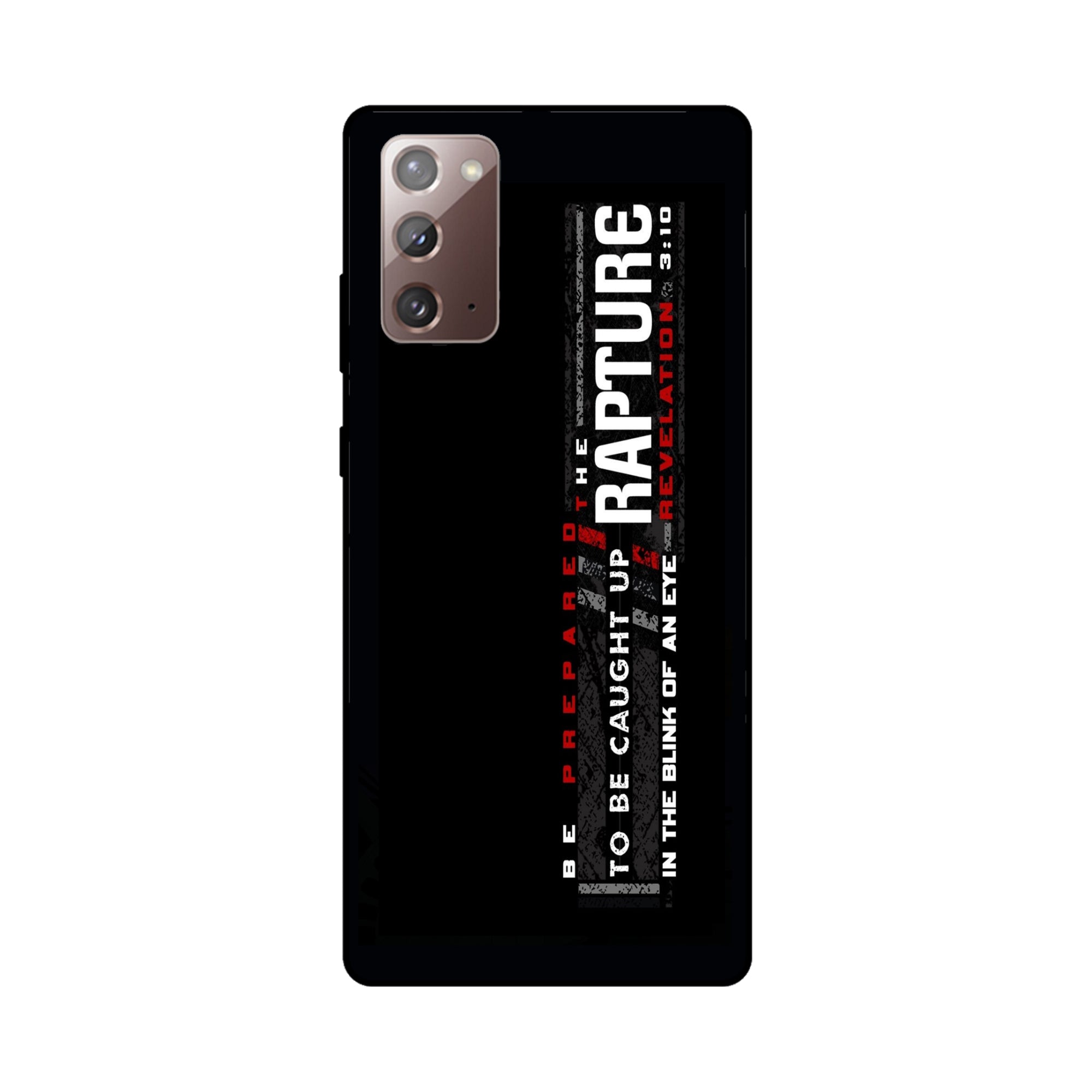Buy Rapture Metal-Silicon Back Mobile Phone Case/Cover For Samsung Galaxy Note 20 Online