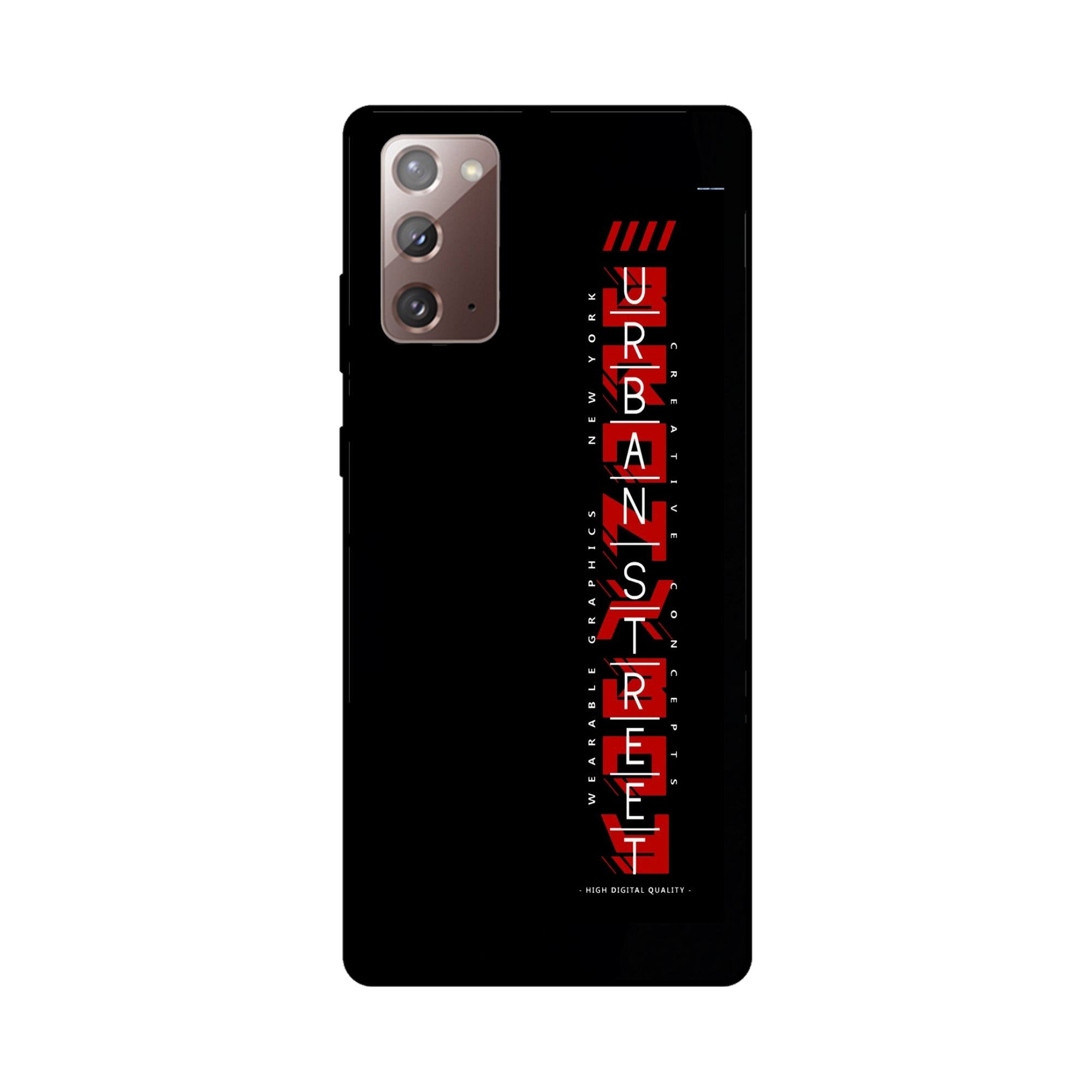 Buy Urban Street Metal-Silicon Back Mobile Phone Case/Cover For Samsung Galaxy Note 20 Online
