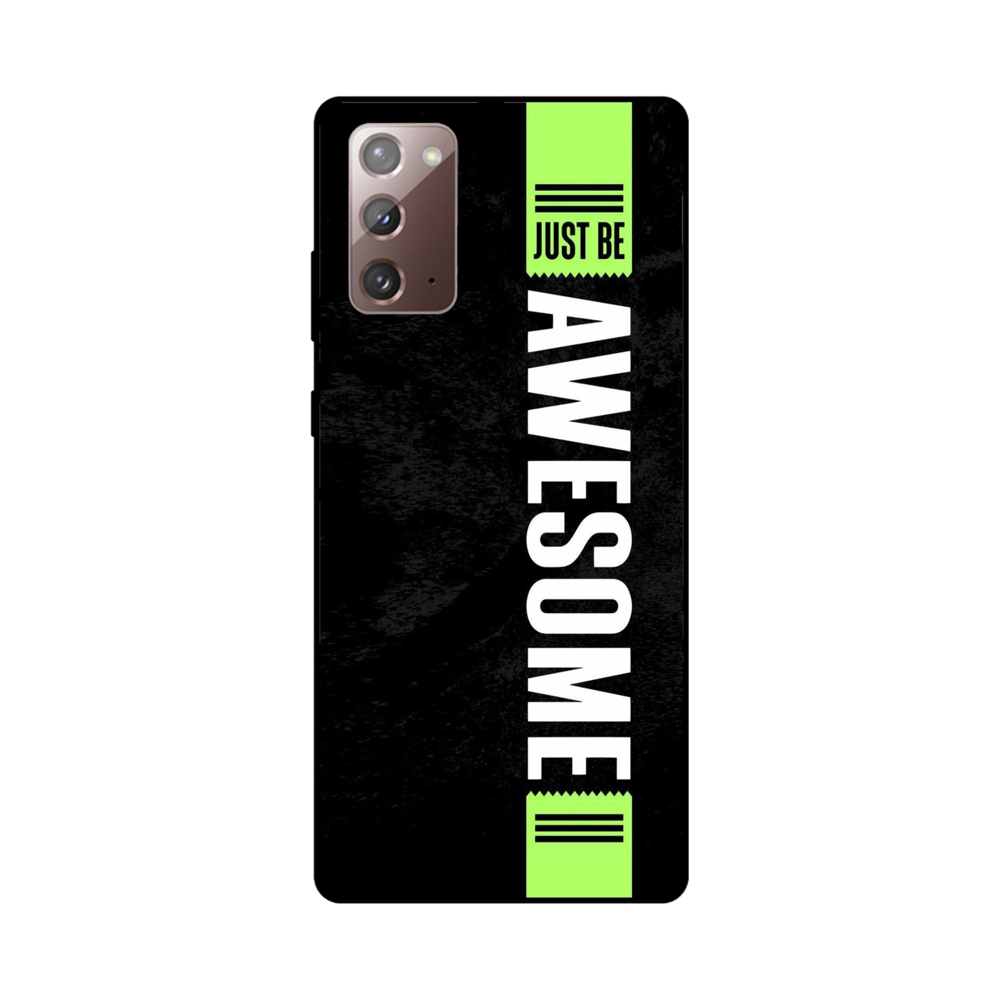 Buy Awesome Street Metal-Silicon Back Mobile Phone Case/Cover For Samsung Galaxy Note 20 Online