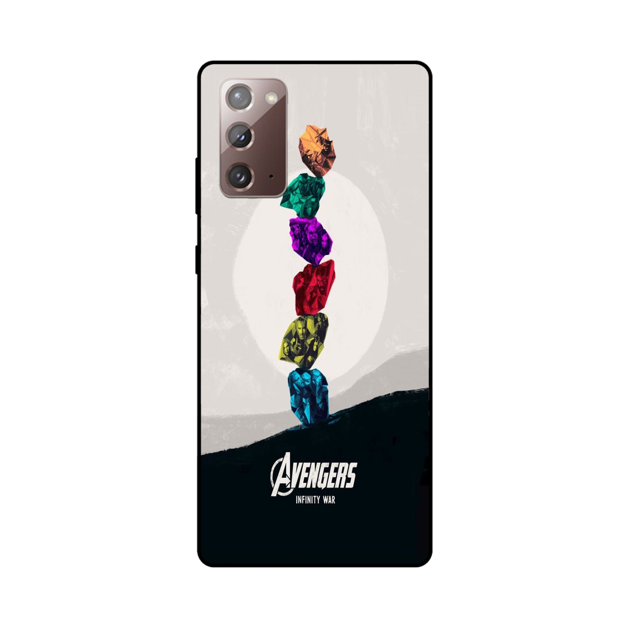 Buy Avengers Stone Metal-Silicon Back Mobile Phone Case/Cover For Samsung Galaxy Note 20 Online