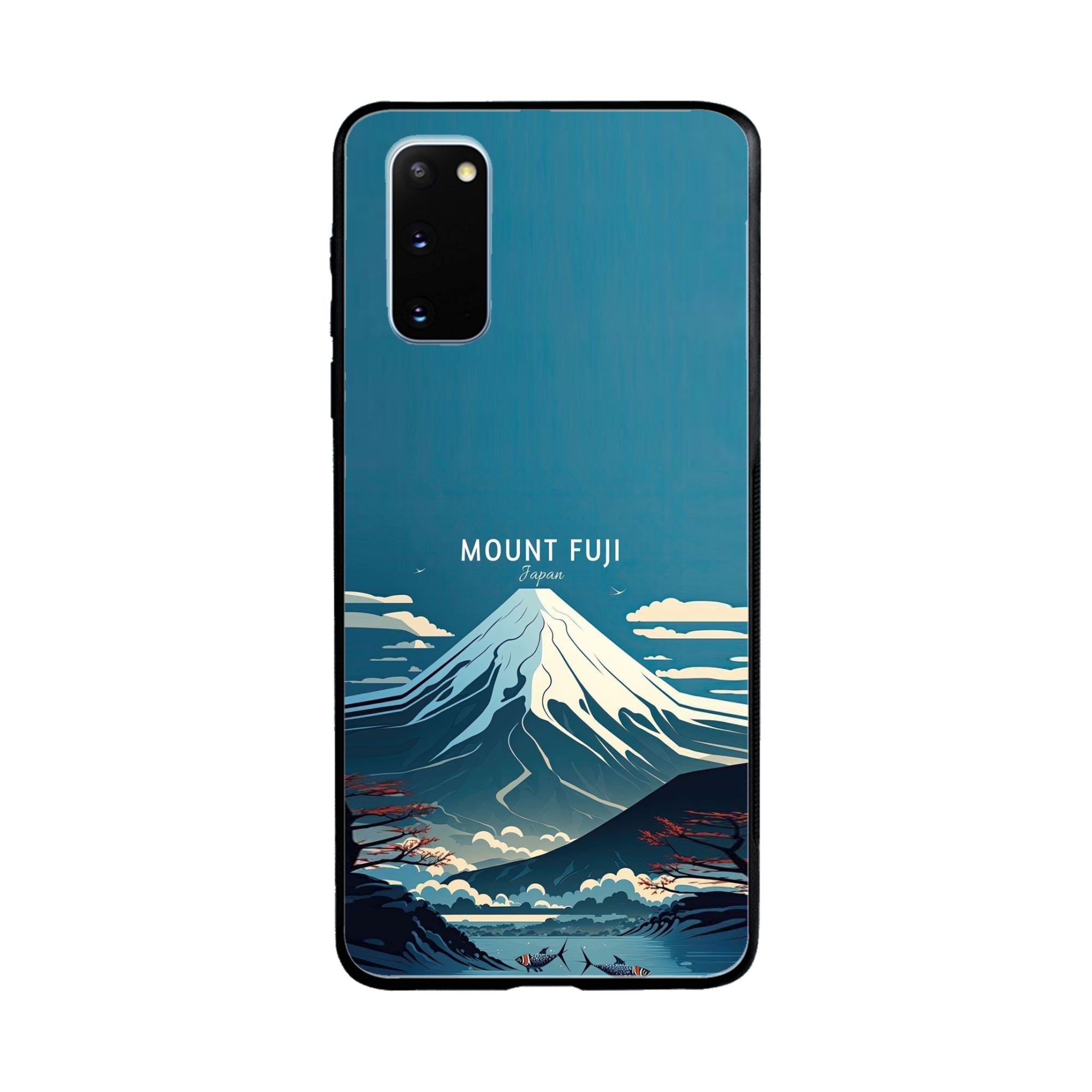 Buy Mount Fuji Metal-Silicon Back Mobile Phone Case/Cover For Samsung Galaxy S20 Online