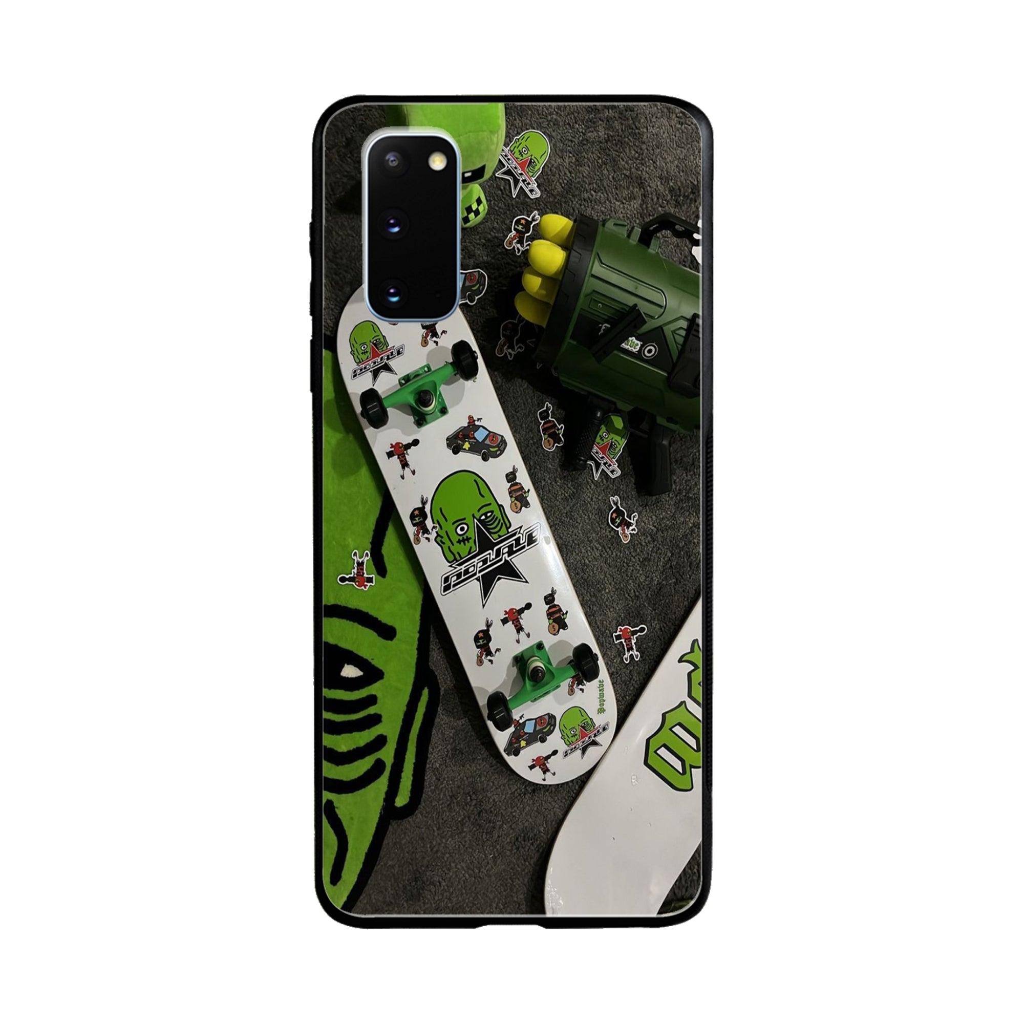 Buy Hulk Skateboard Metal-Silicon Back Mobile Phone Case/Cover For Samsung Galaxy S20 Online