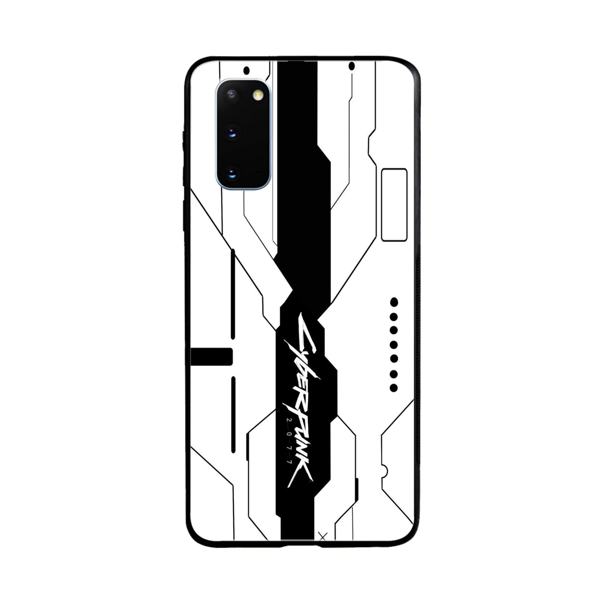 Buy Cyberpunk 2077 Metal-Silicon Back Mobile Phone Case/Cover For Samsung Galaxy S20 Online
