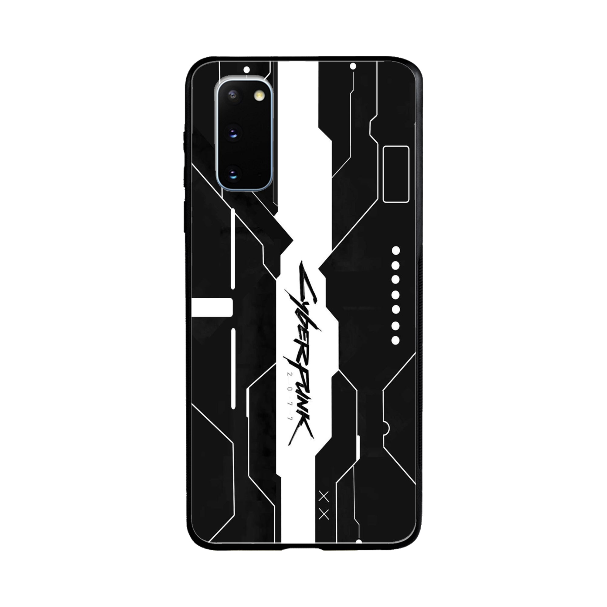 Buy Cyberpunk 2077 Art Metal-Silicon Back Mobile Phone Case/Cover For Samsung Galaxy S20 Online