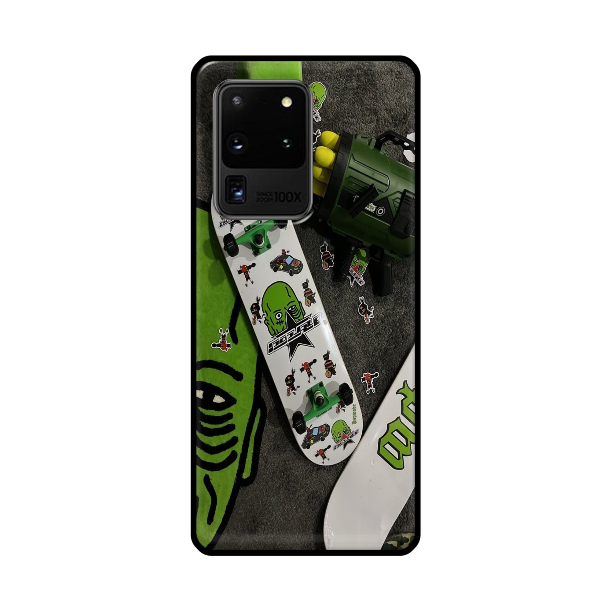Buy Hulk Skateboard Metal-Silicon Back Mobile Phone Case/Cover For Samsung Galaxy S20 Ultra Online