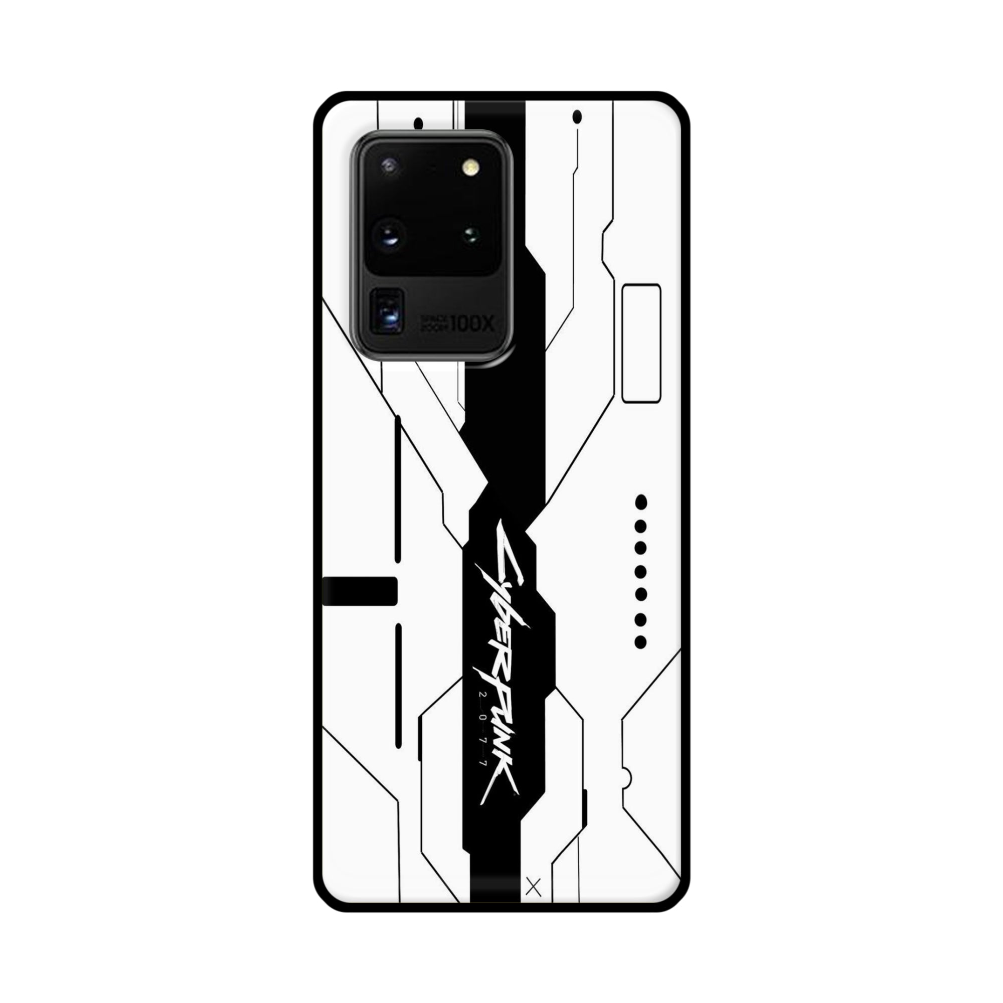Buy Cyberpunk 2077 Metal-Silicon Back Mobile Phone Case/Cover For Samsung Galaxy S20 Ultra Online