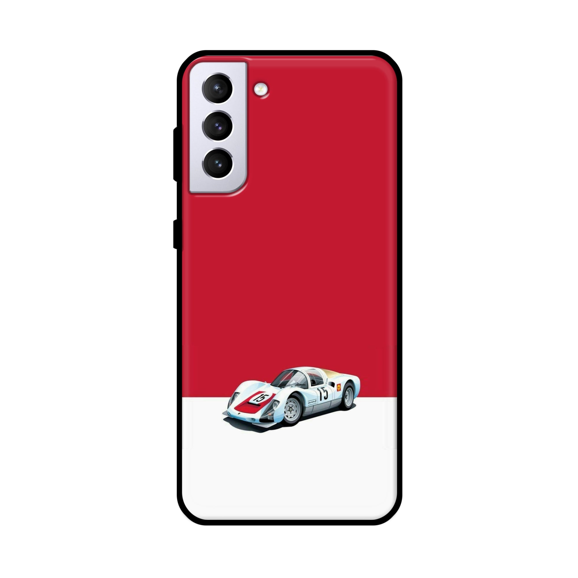 Buy Ferrari F15 Metal-Silicon Back Mobile Phone Case/Cover For Samsung Galaxy S21 Online