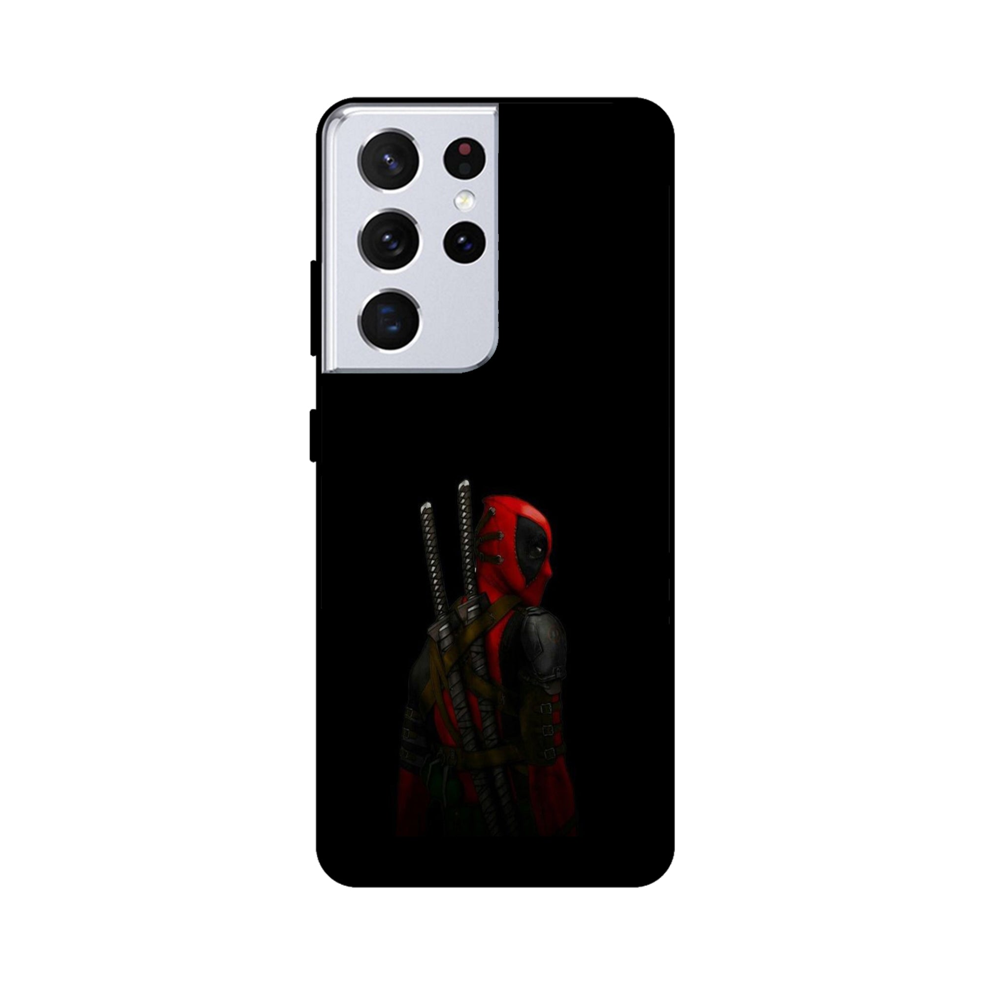 Buy Deadpool Metal-Silicon Back Mobile Phone Case/Cover For Samsung Galaxy S21 Ultra Online