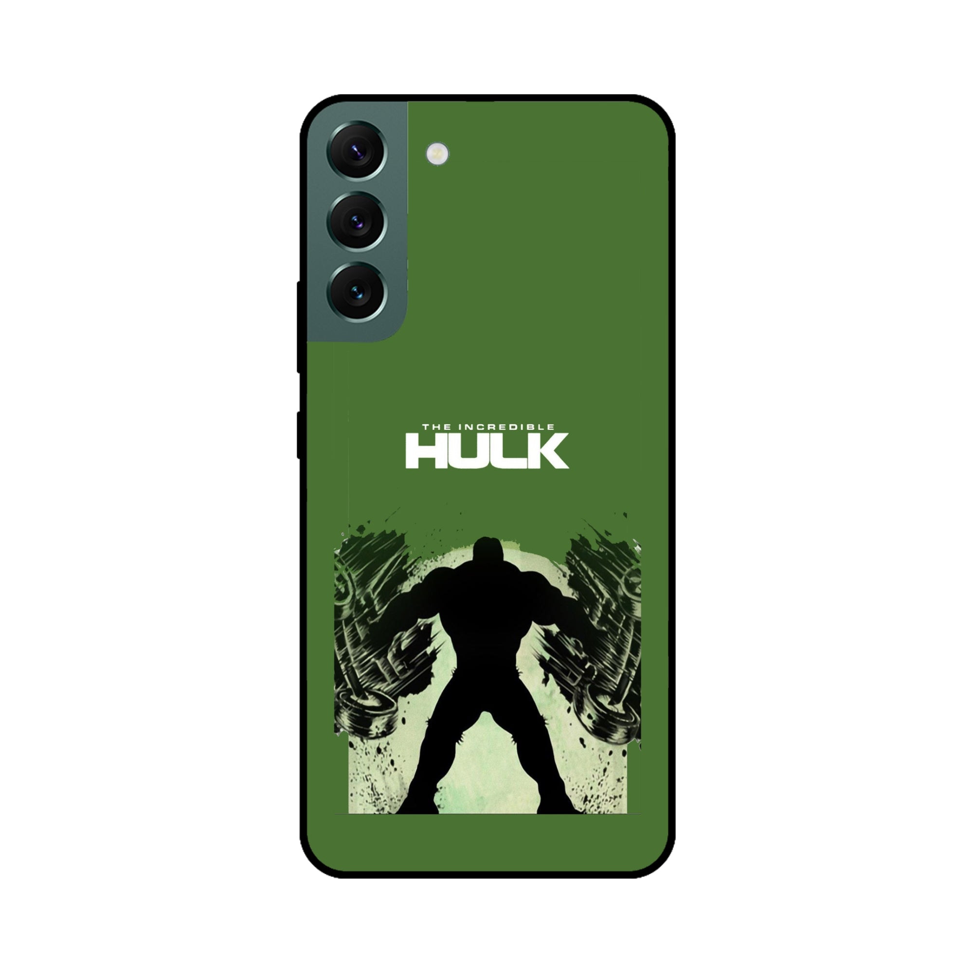 Buy Hulk Metal-Silicon Back Mobile Phone Case/Cover For Samsung S22 Online