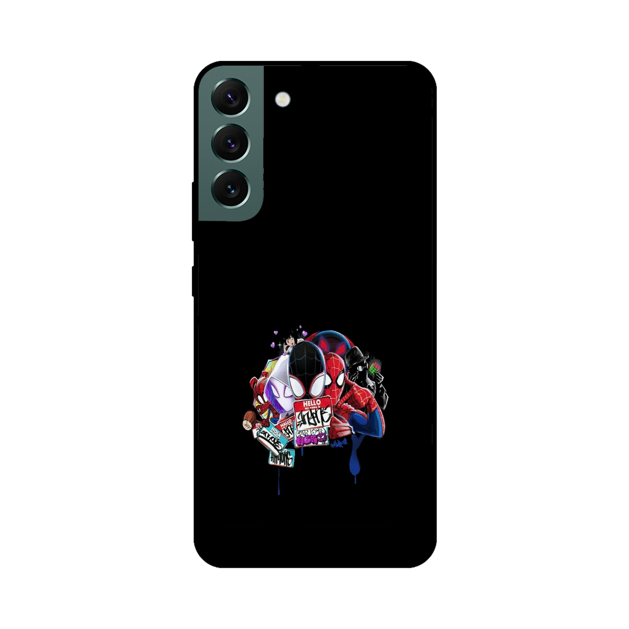 Buy Miles Morales Metal-Silicon Back Mobile Phone Case/Cover For Samsung S22 Online