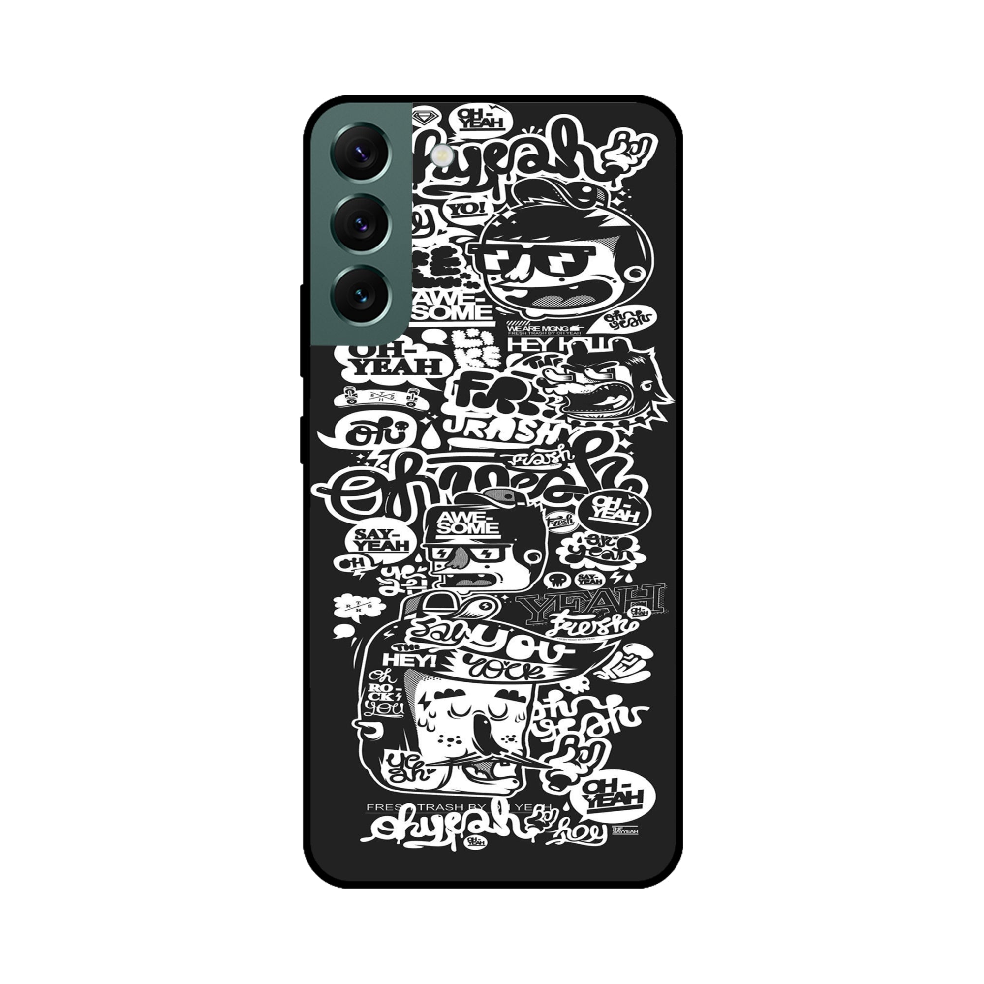 Buy Awesome Metal-Silicon Back Mobile Phone Case/Cover For Samsung S22 Online