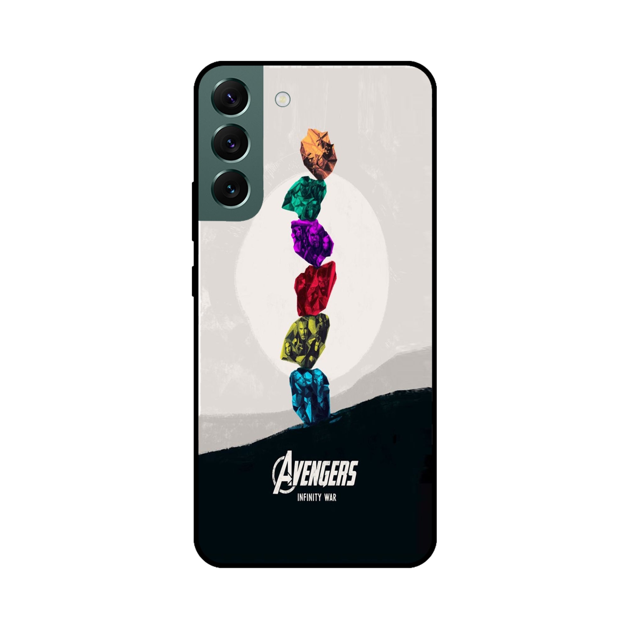 Buy Avengers Stone Metal-Silicon Back Mobile Phone Case/Cover For Samsung S22 Online