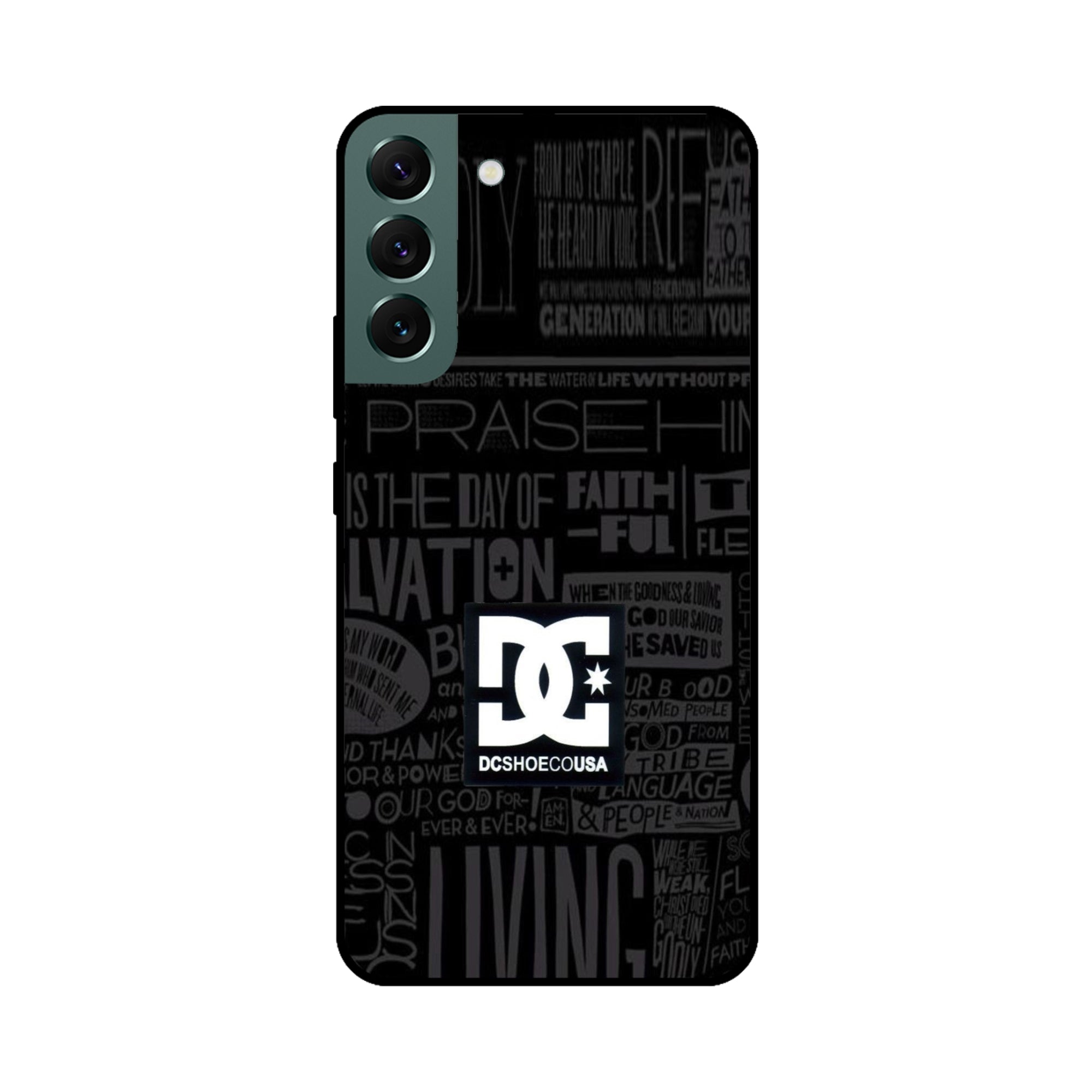 Buy Dc Shoecousa Metal-Silicon Back Mobile Phone Case/Cover For Samsung S22 Online