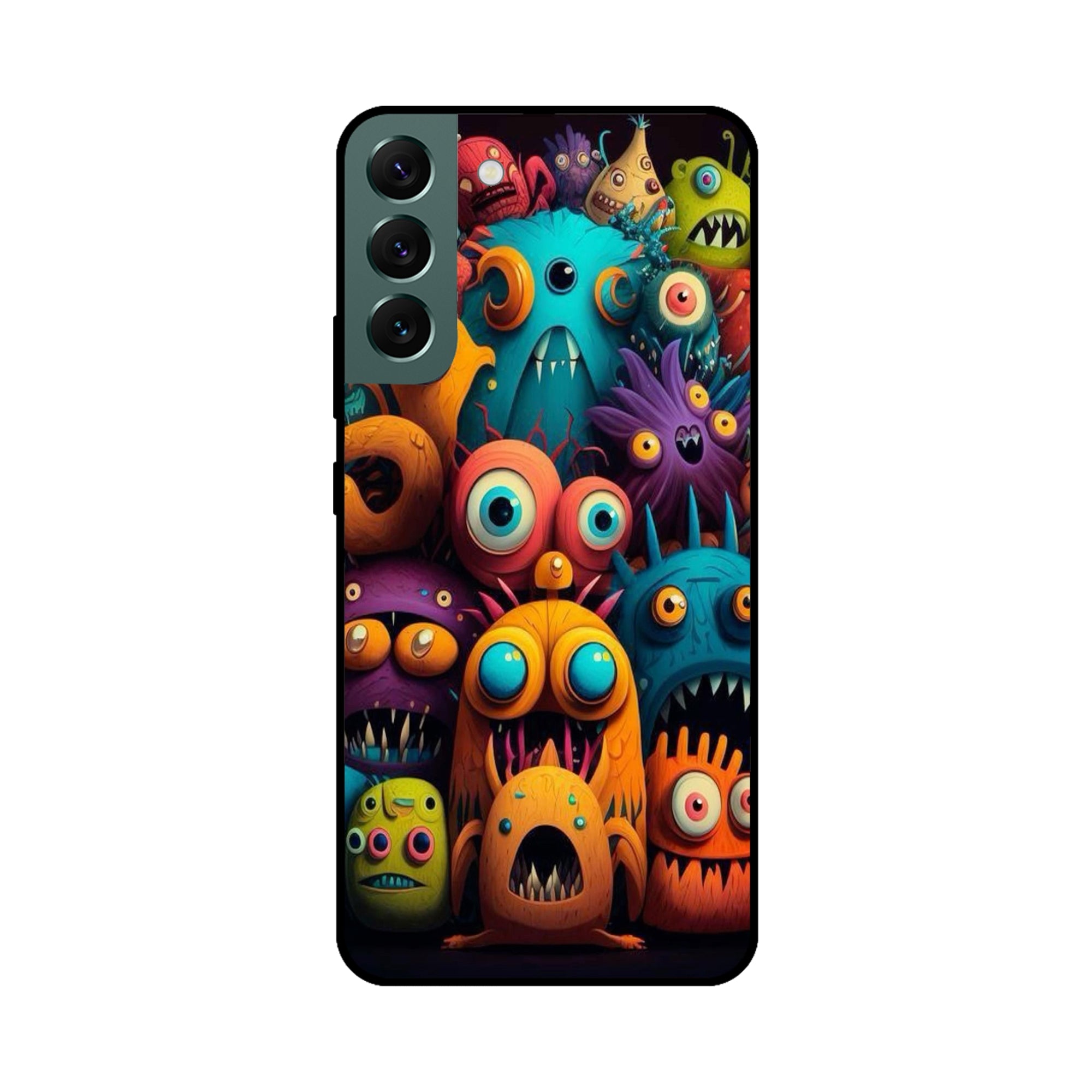 Buy Zombie Metal-Silicon Back Mobile Phone Case/Cover For Samsung S22 Online