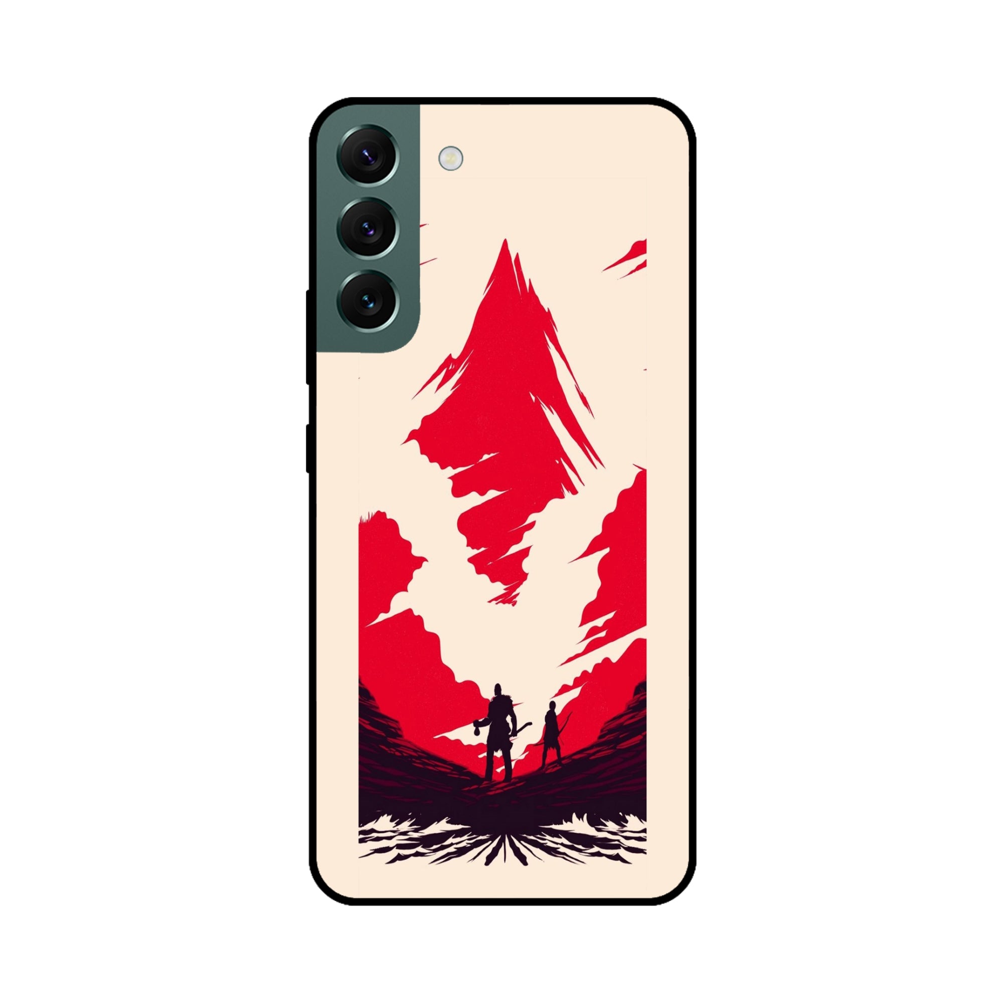 Buy God Of War Art Metal-Silicon Back Mobile Phone Case/Cover For Samsung S22 Online