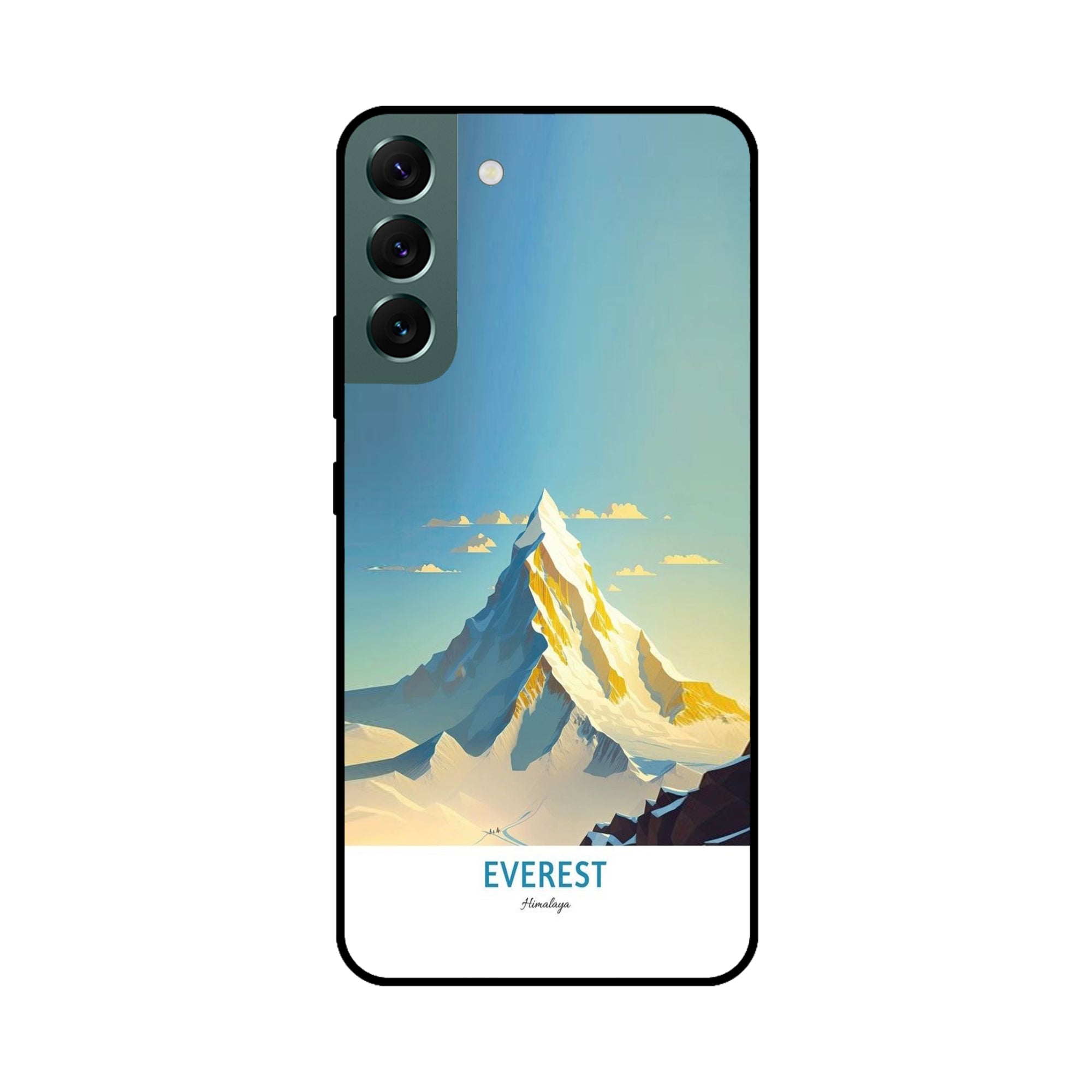 Buy Everest Metal-Silicon Back Mobile Phone Case/Cover For Samsung S22 Online
