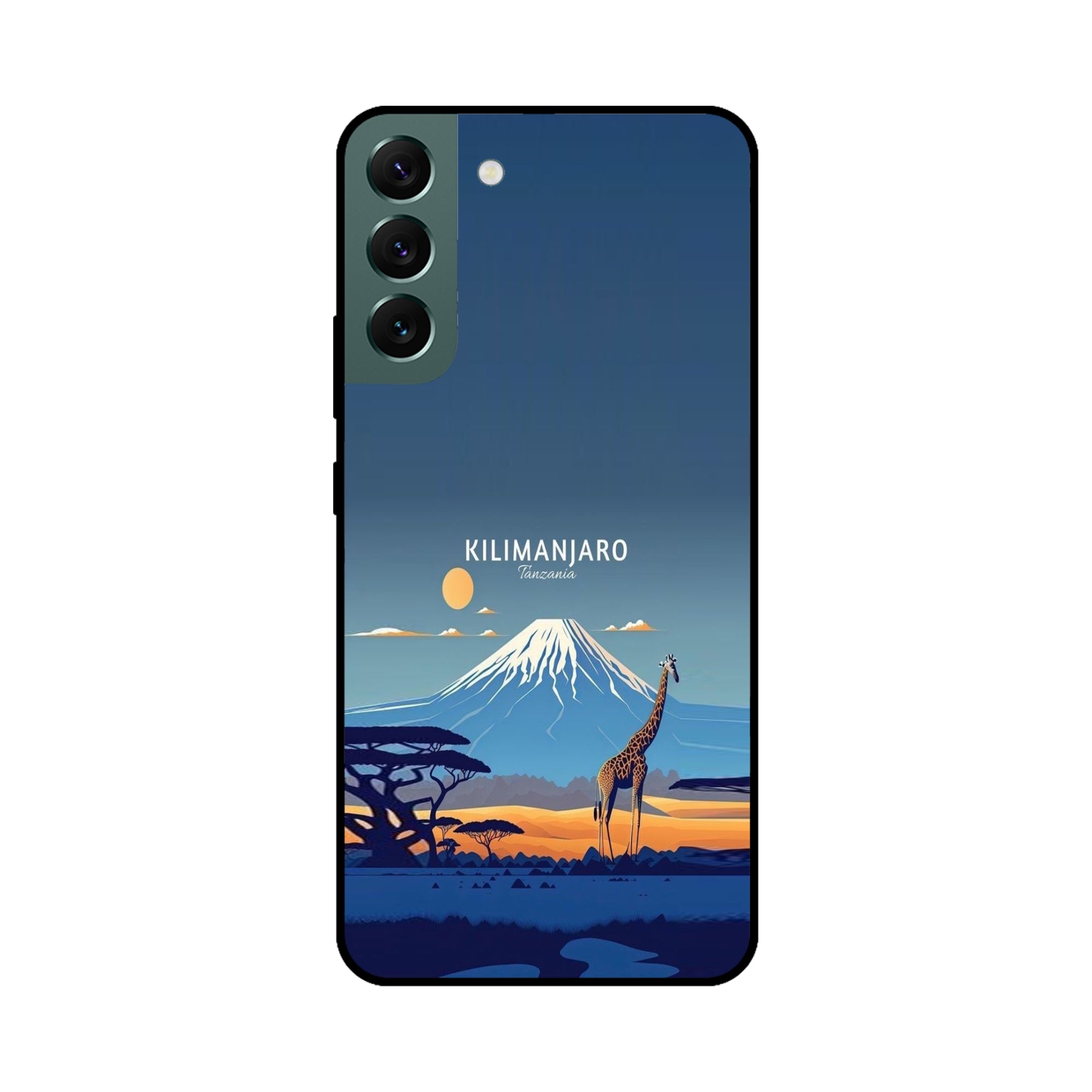 Buy Kilimanjaro Metal-Silicon Back Mobile Phone Case/Cover For Samsung S22 Online
