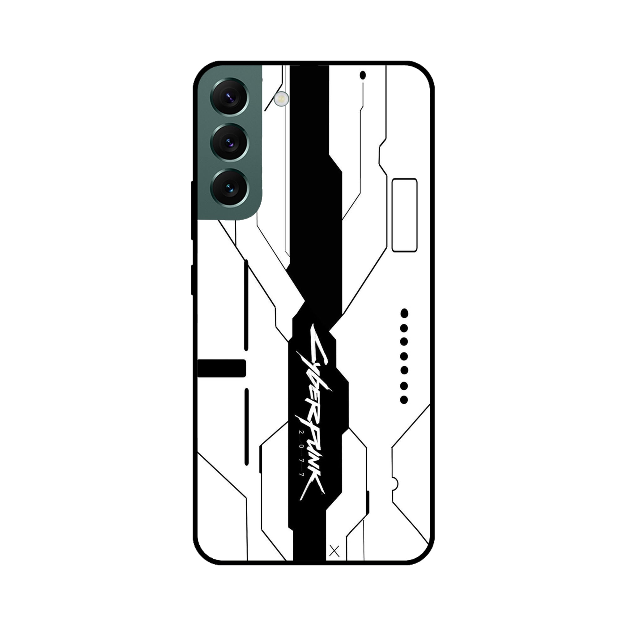 Buy Cyberpunk 2077 Metal-Silicon Back Mobile Phone Case/Cover For Samsung S22 Online