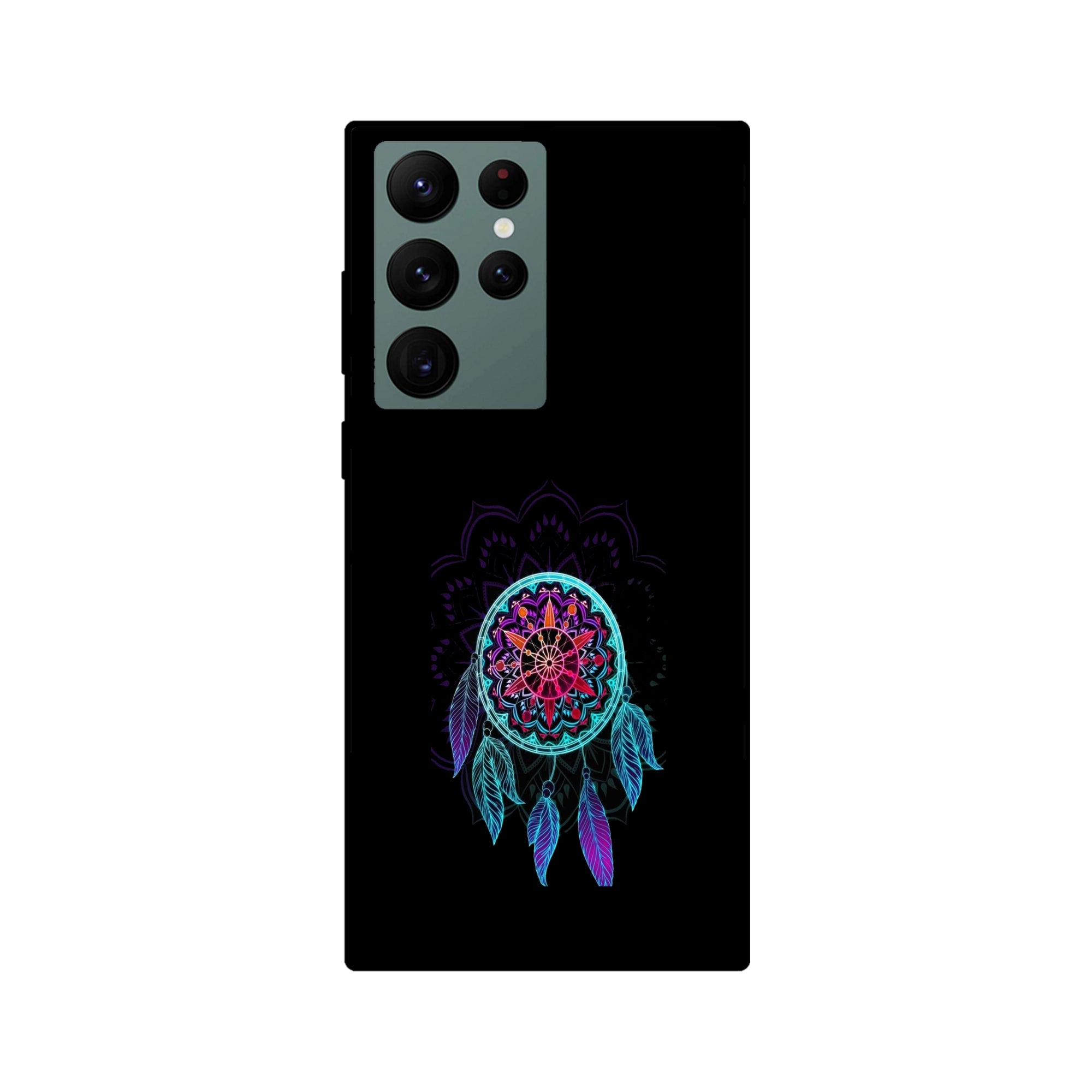 Buy Dream Catcher Metal-Silicon Back Mobile Phone Case/Cover For Samsung S22 Ultra Online