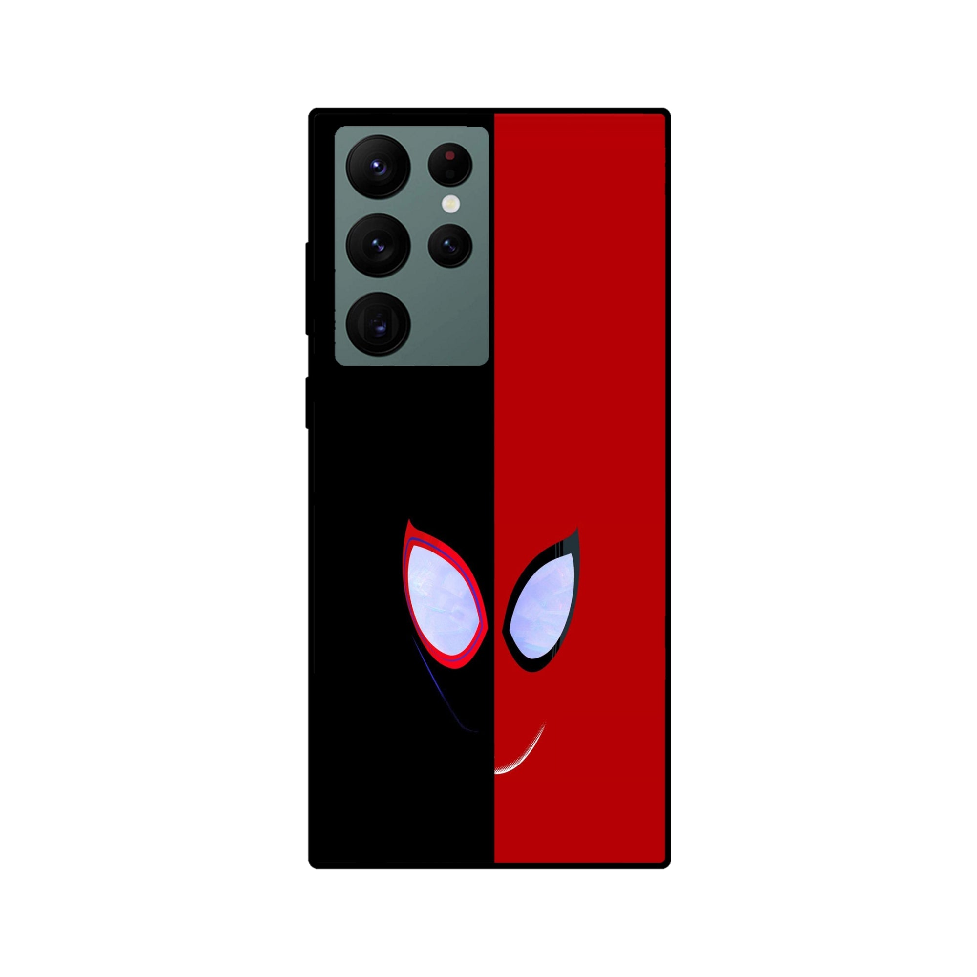 Buy Venom Vs Spiderman Metal-Silicon Back Mobile Phone Case/Cover For Samsung S22 Ultra Online