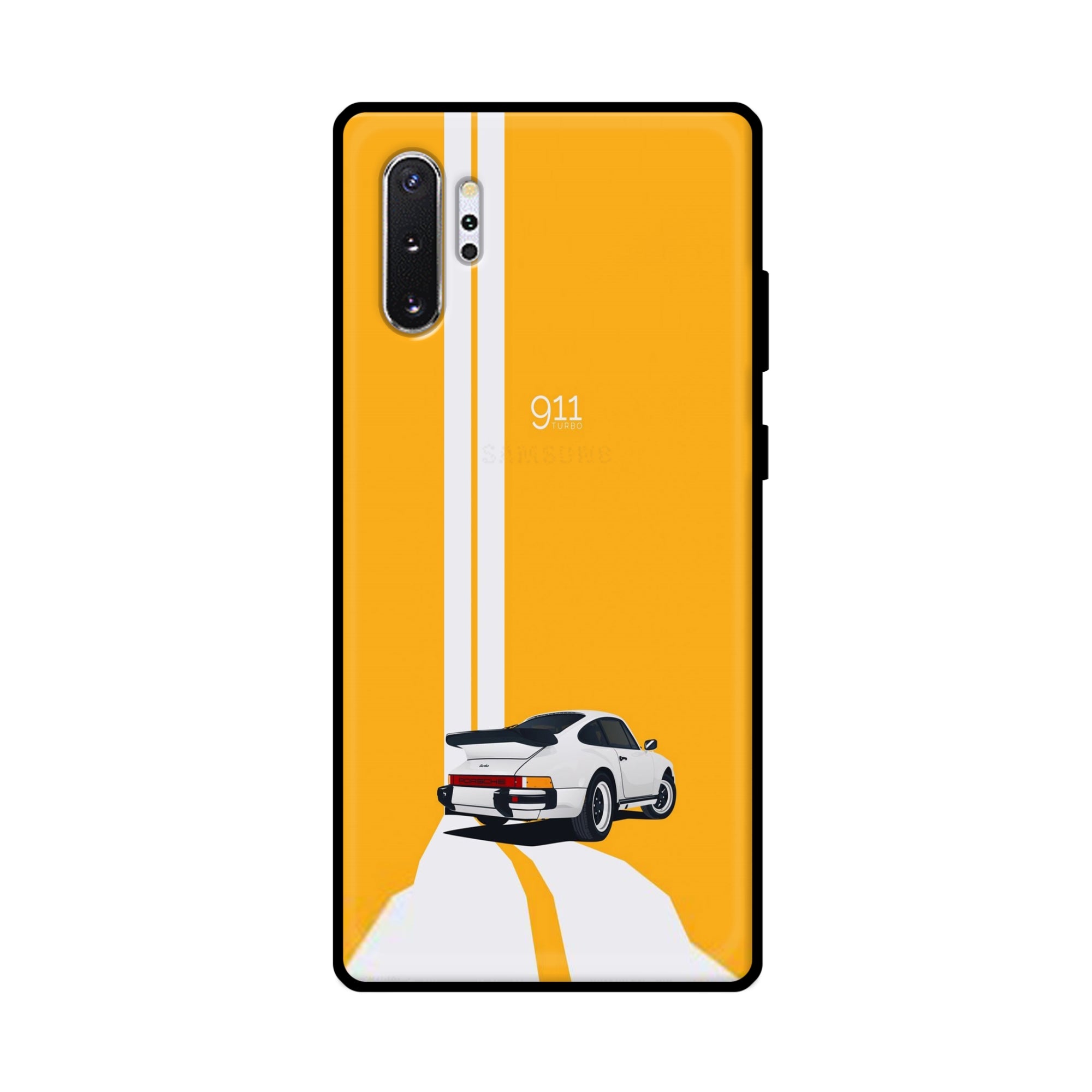 Buy 911 Gt Porche Metal-Silicon Back Mobile Phone Case/Cover For Samsung Note 10 Plus (5G) Online