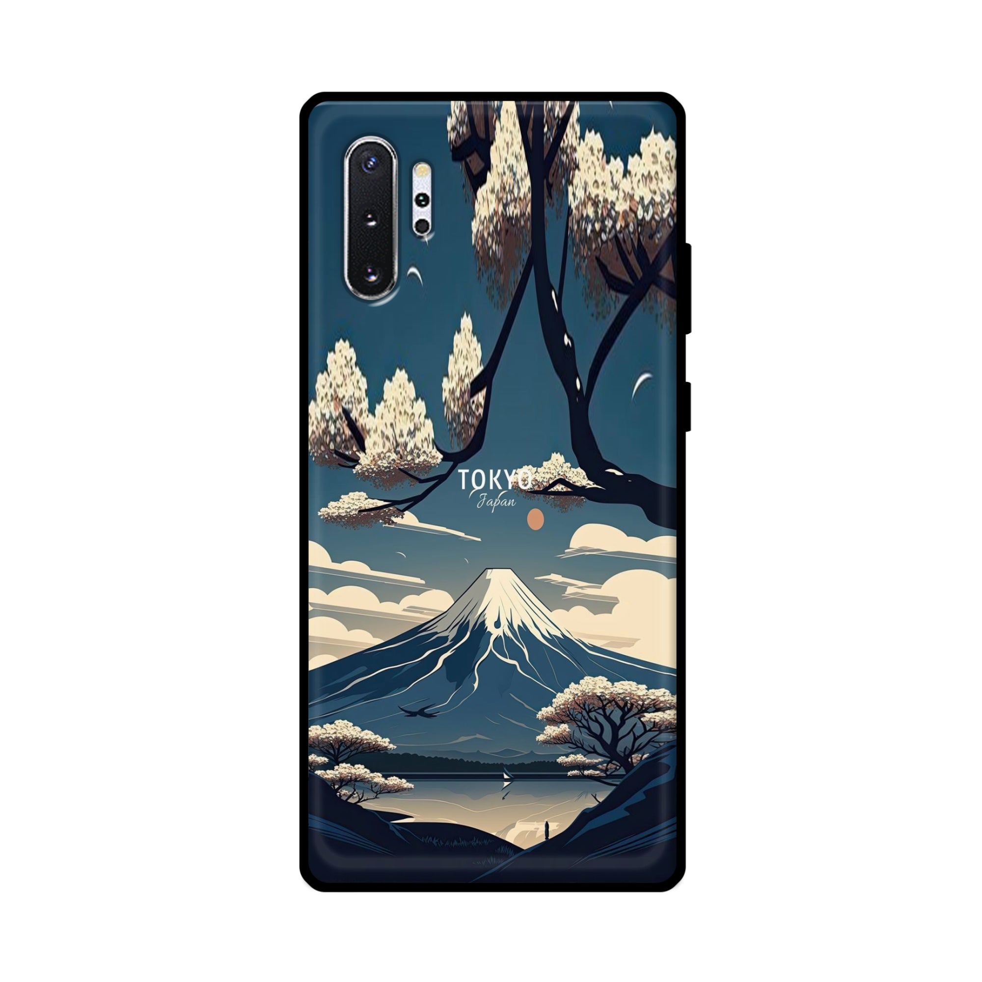 Buy Tokyo Metal-Silicon Back Mobile Phone Case/Cover For Samsung Note 10 Plus (5G) Online