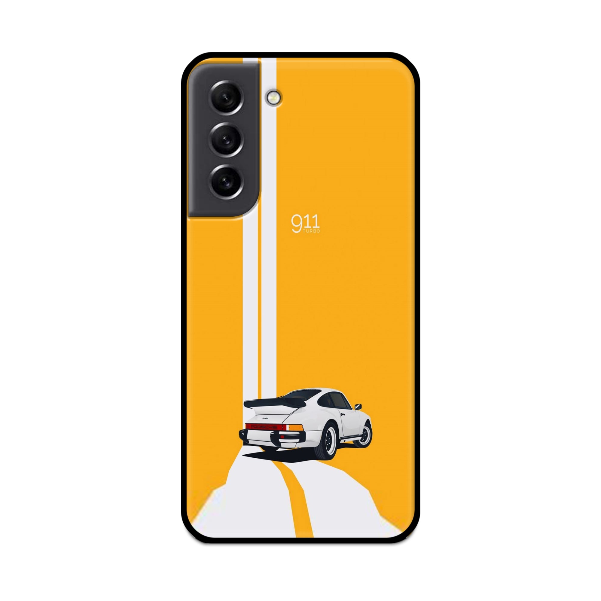 Buy 911 Gt Porche Metal-Silicon Back Mobile Phone Case/Cover For Samsung S21 FE Online