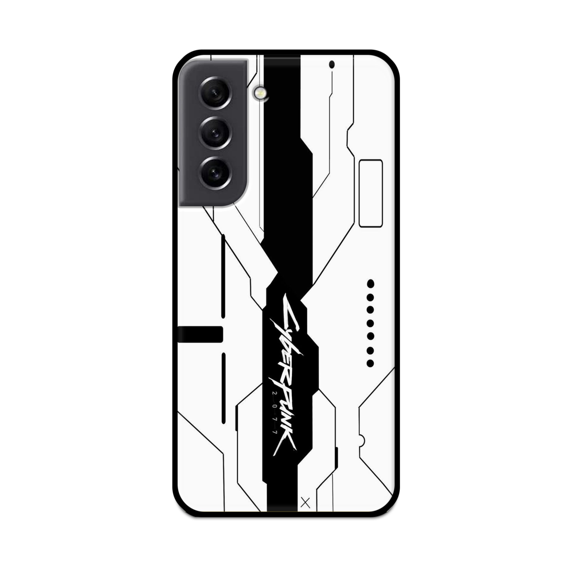 Buy Cyberpunk 2077 Metal-Silicon Back Mobile Phone Case/Cover For Samsung S21 FE Online
