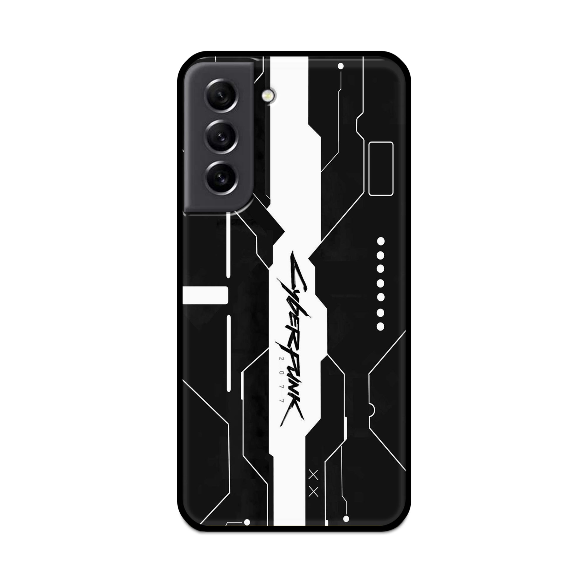 Buy Cyberpunk 2077 Art Metal-Silicon Back Mobile Phone Case/Cover For Samsung S21 FE Online