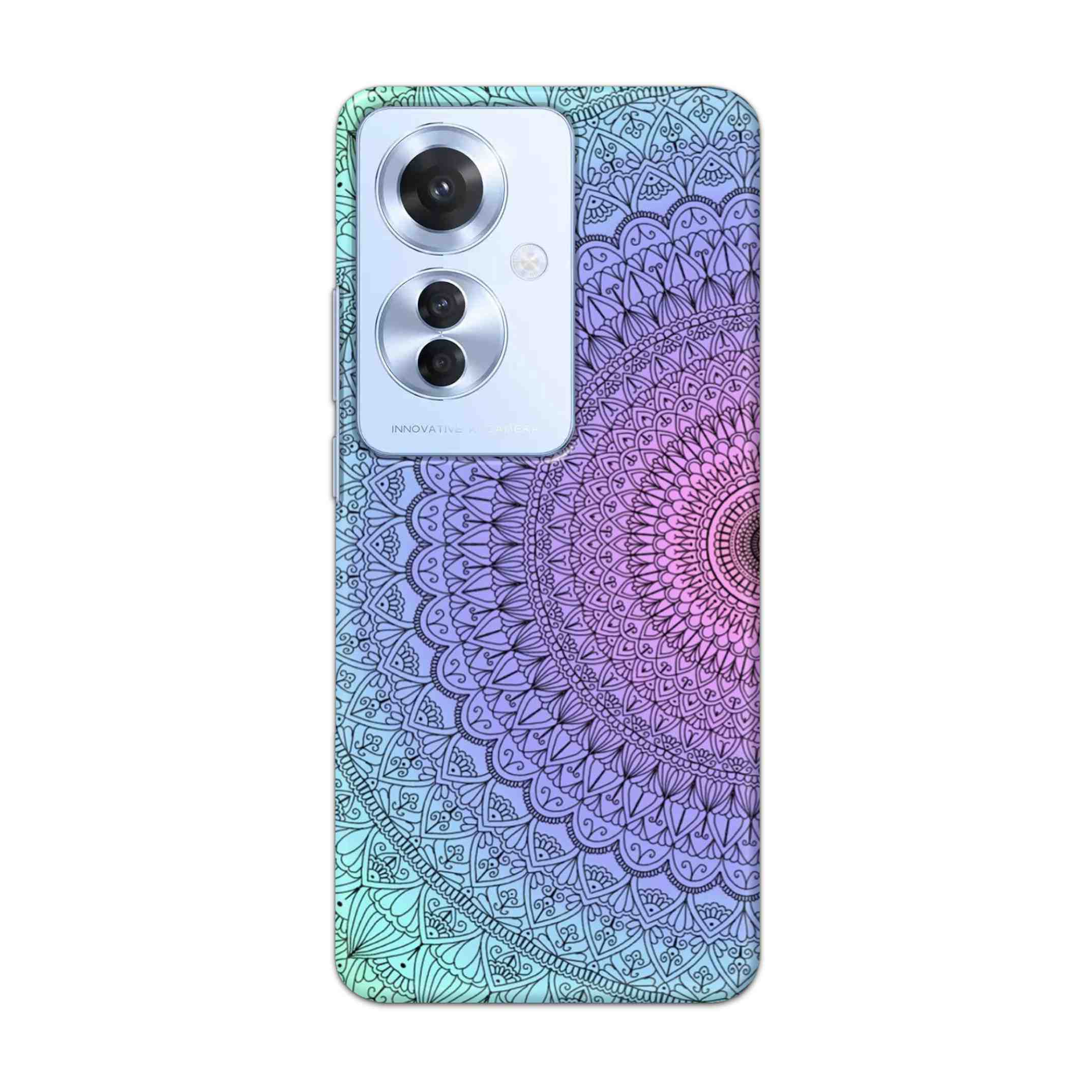 Buy Colourful Mandala Hard Back Mobile Phone Case Cover For OPPO F25 PRO 5G Online